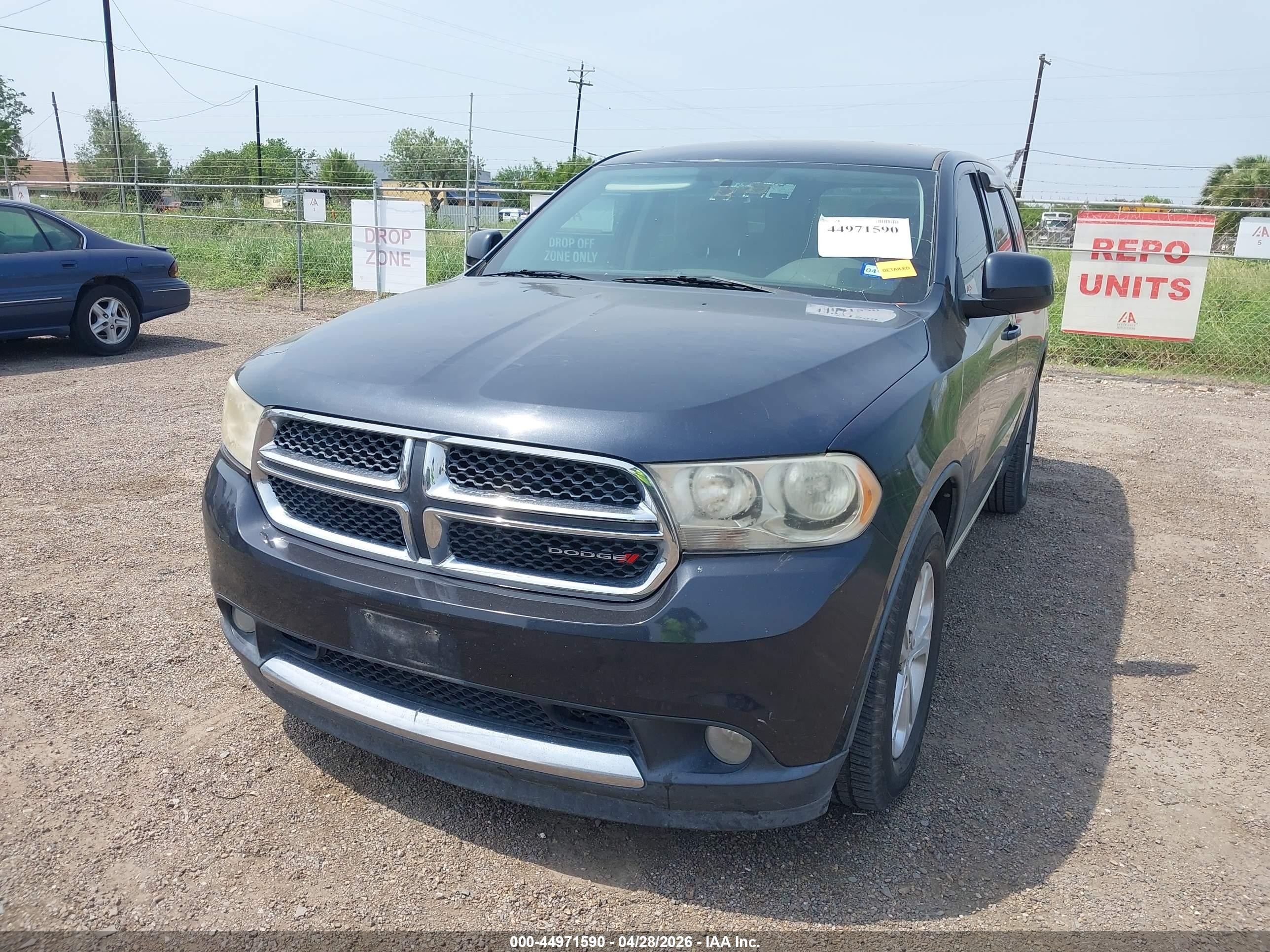 2013 Dodge Durango Sxt Blue vin: 1C4RDHAG4DC657409