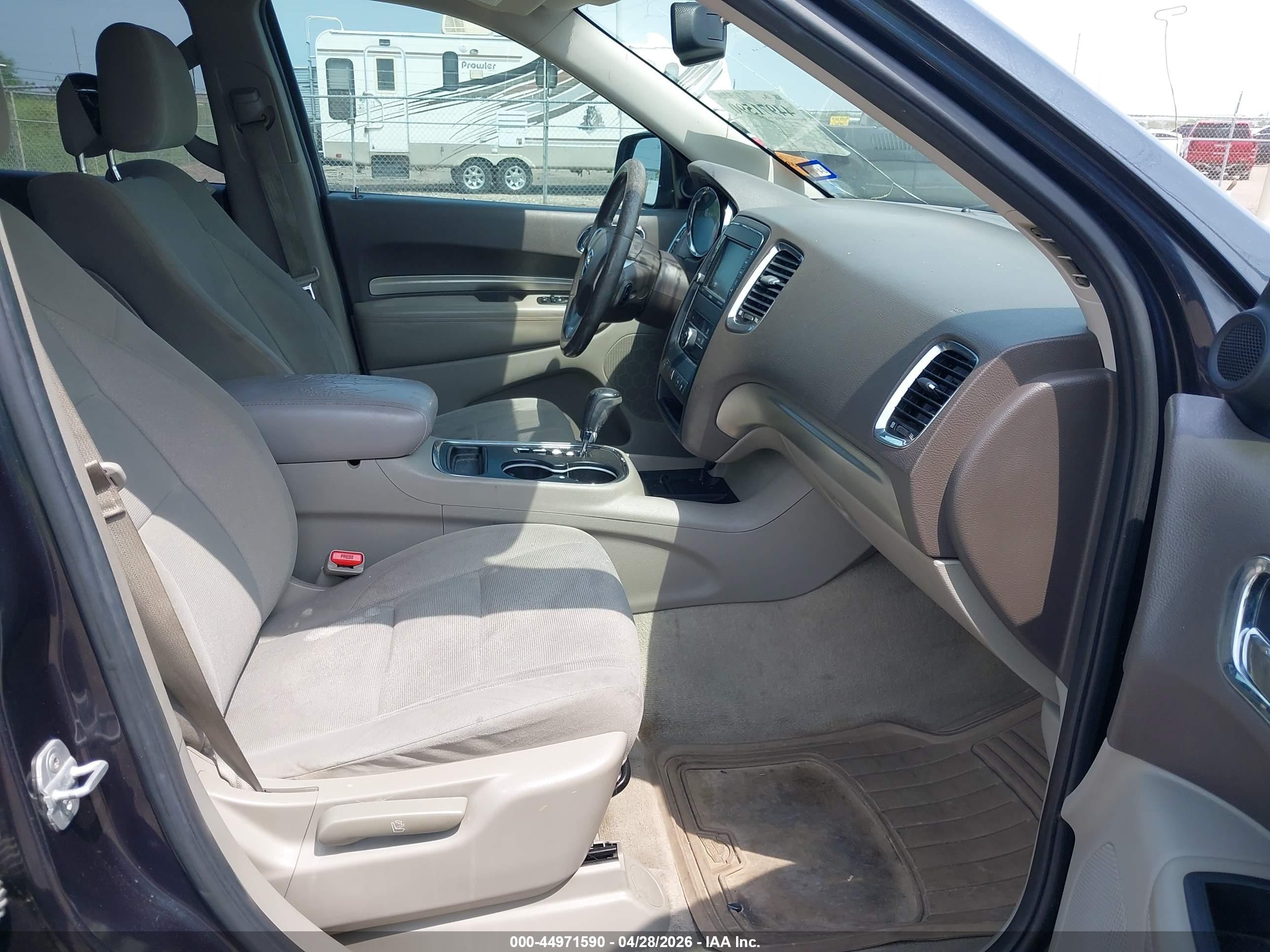 2013 Dodge Durango Sxt Blue vin: 1C4RDHAG4DC657409
