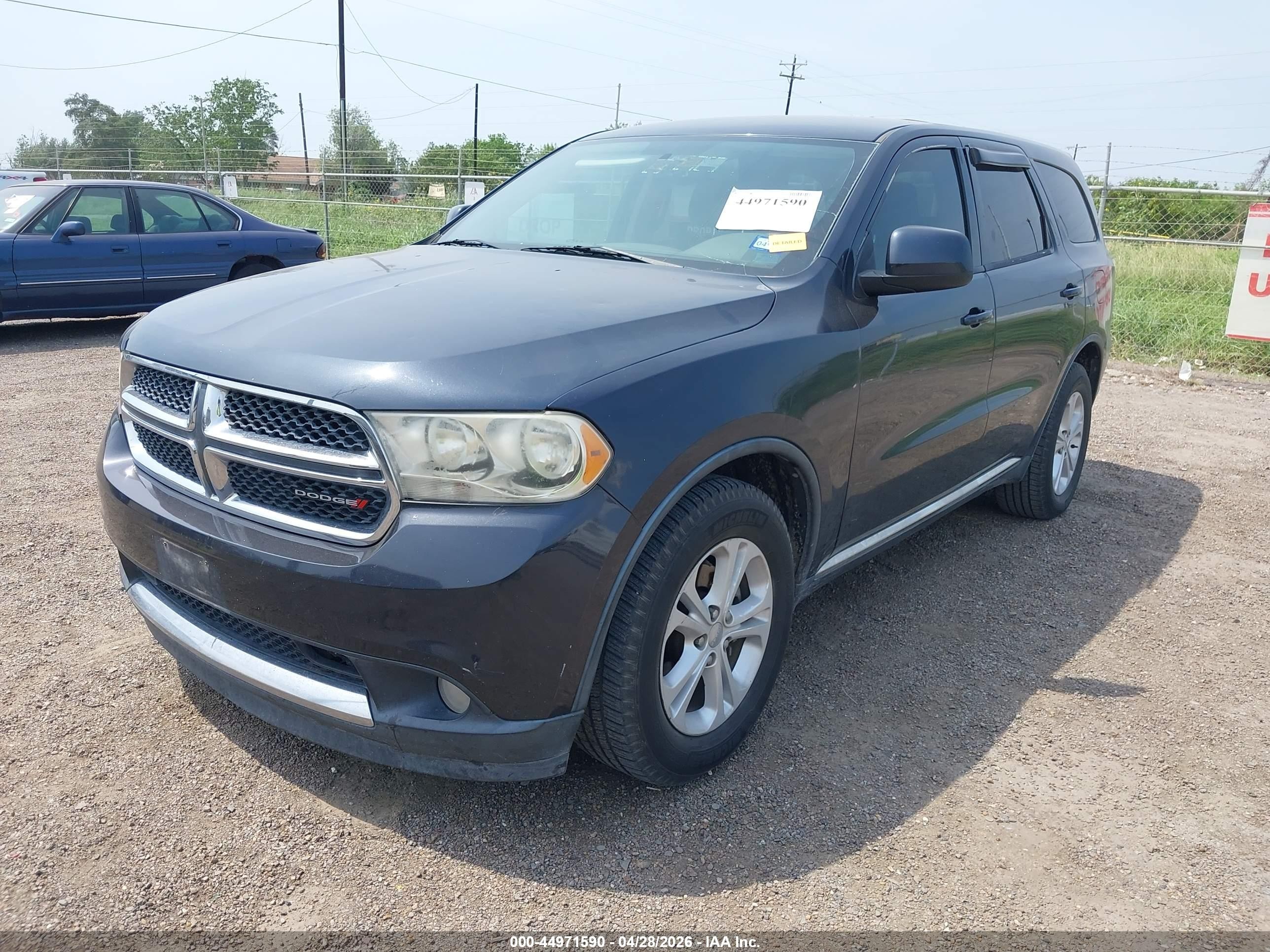2013 Dodge Durango Sxt Blue vin: 1C4RDHAG4DC657409