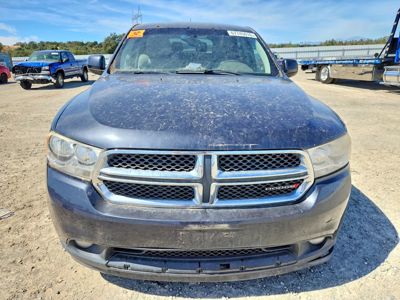 2013 Dodge Durango Sxt Charcoal vin: 1C4RDHAG4DC662805