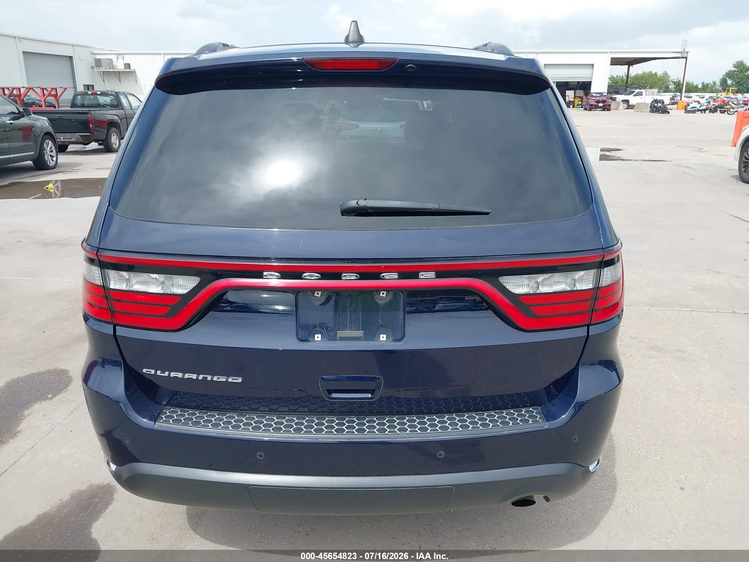 2014 Dodge Durango Sxt Blue vin: 1C4RDHAG4EC286625