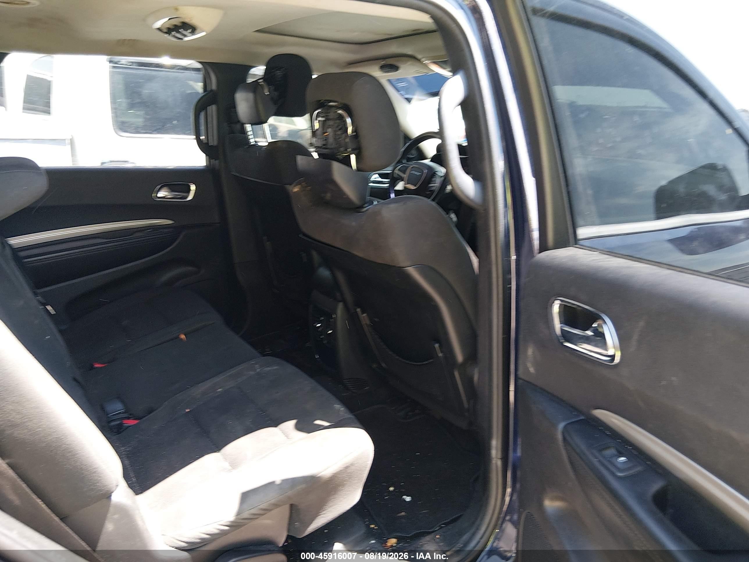 2014 Dodge Durango Sxt Blue vin: 1C4RDHAG4EC313807