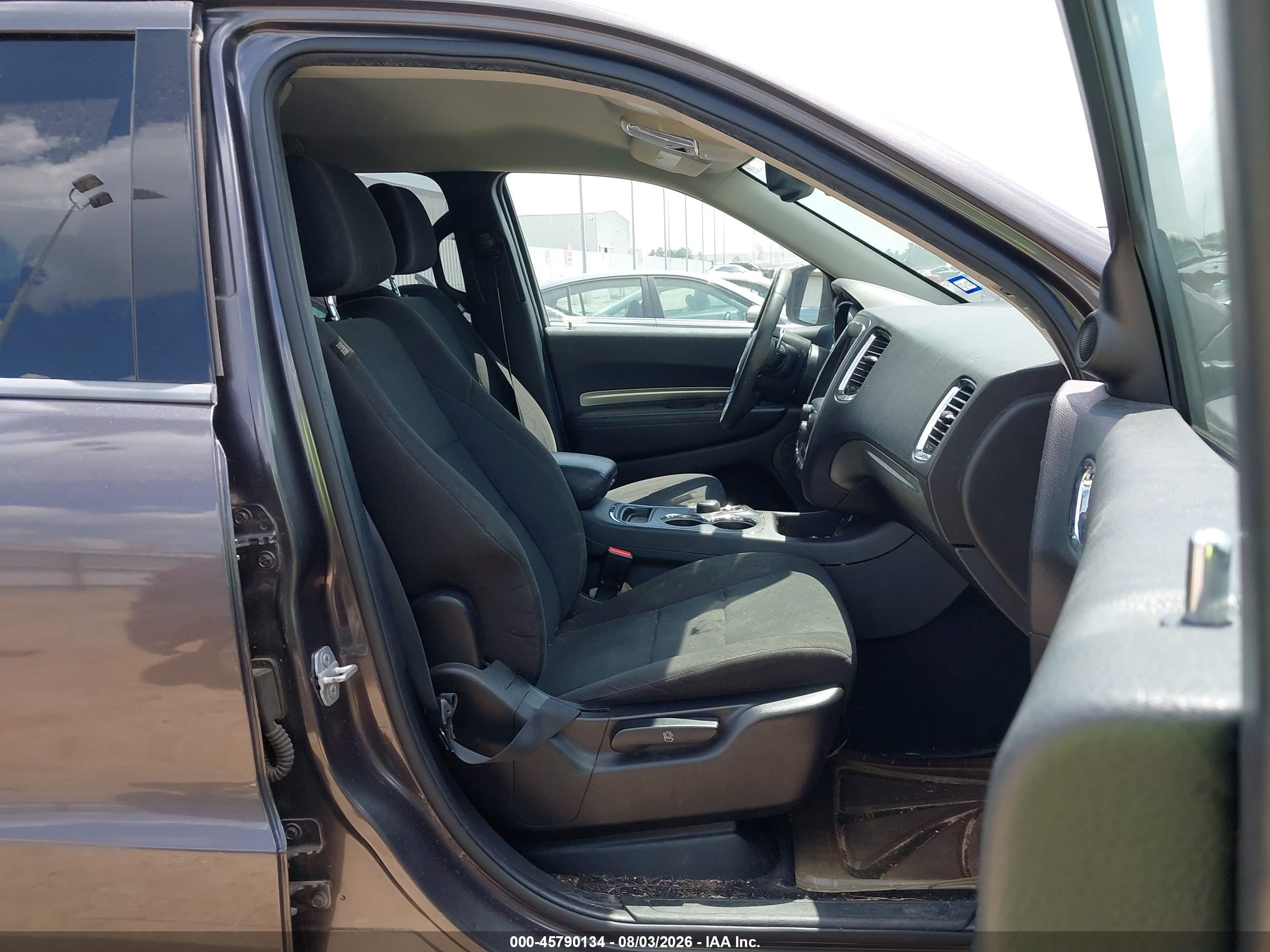 2014 Dodge Durango Sxt Gray vin: 1C4RDHAG4EC590506