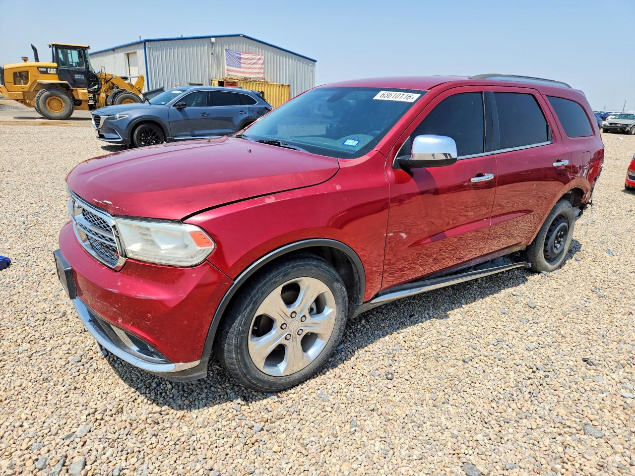 2014 Dodge Durango Sxt Maroon vin: 1C4RDHAG4EC594510