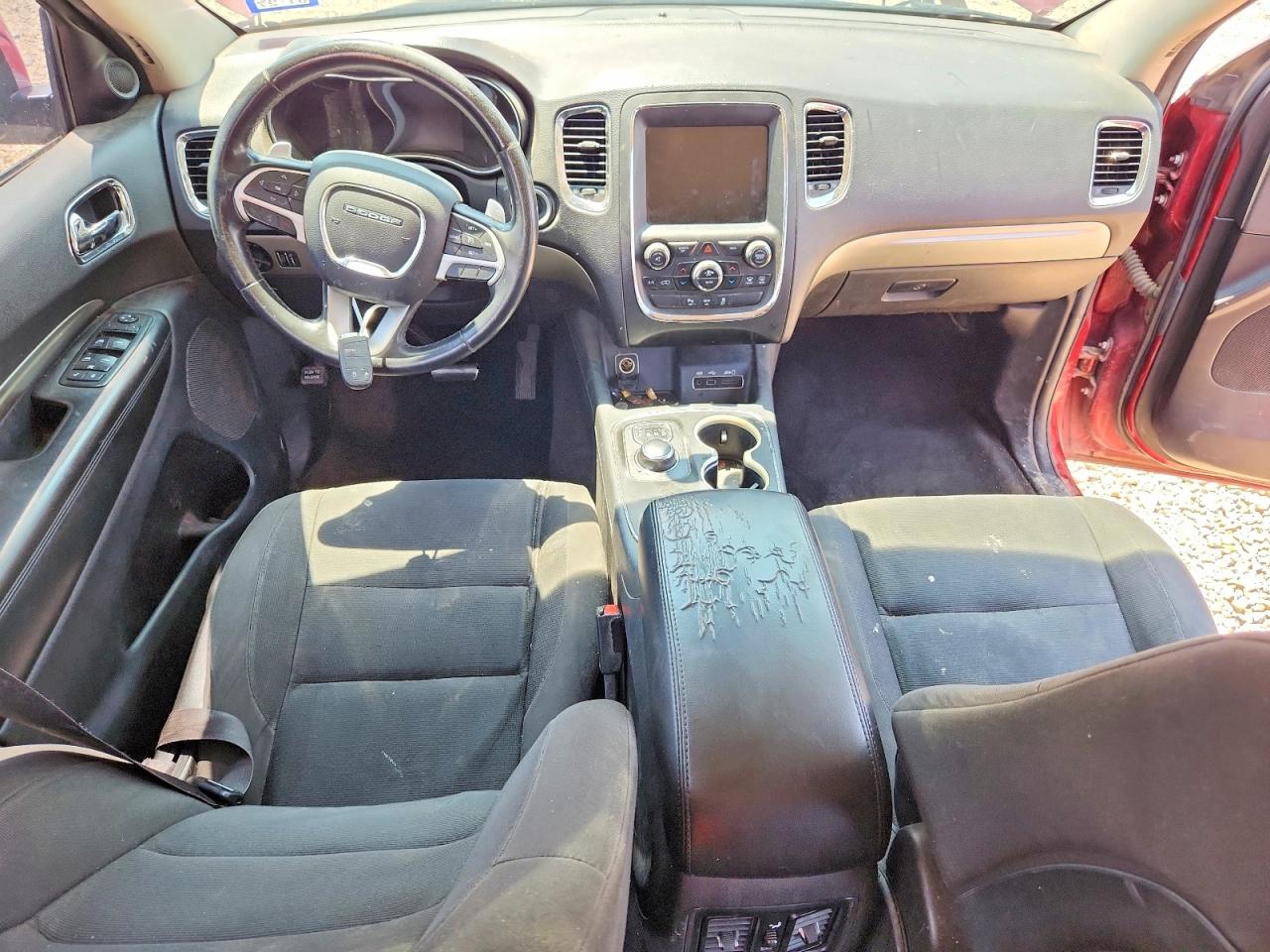 2014 Dodge Durango Sxt Maroon vin: 1C4RDHAG4EC594510