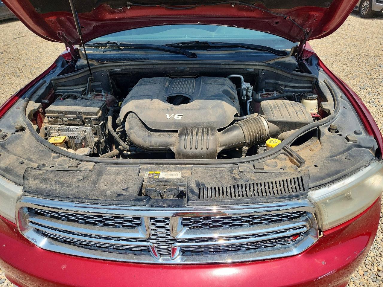2014 Dodge Durango Sxt Maroon vin: 1C4RDHAG4EC594510