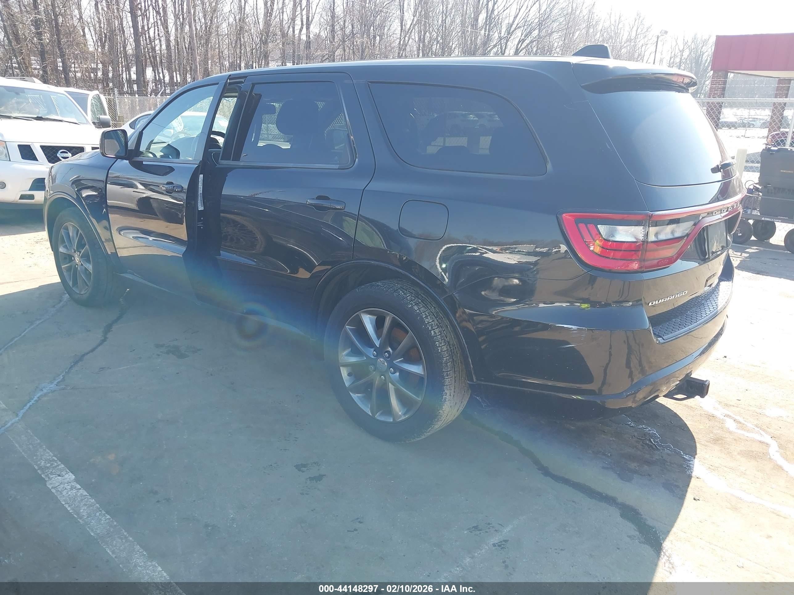 2014 Dodge Durango Sxt Черный vin: 1C4RDHAG4EC598752