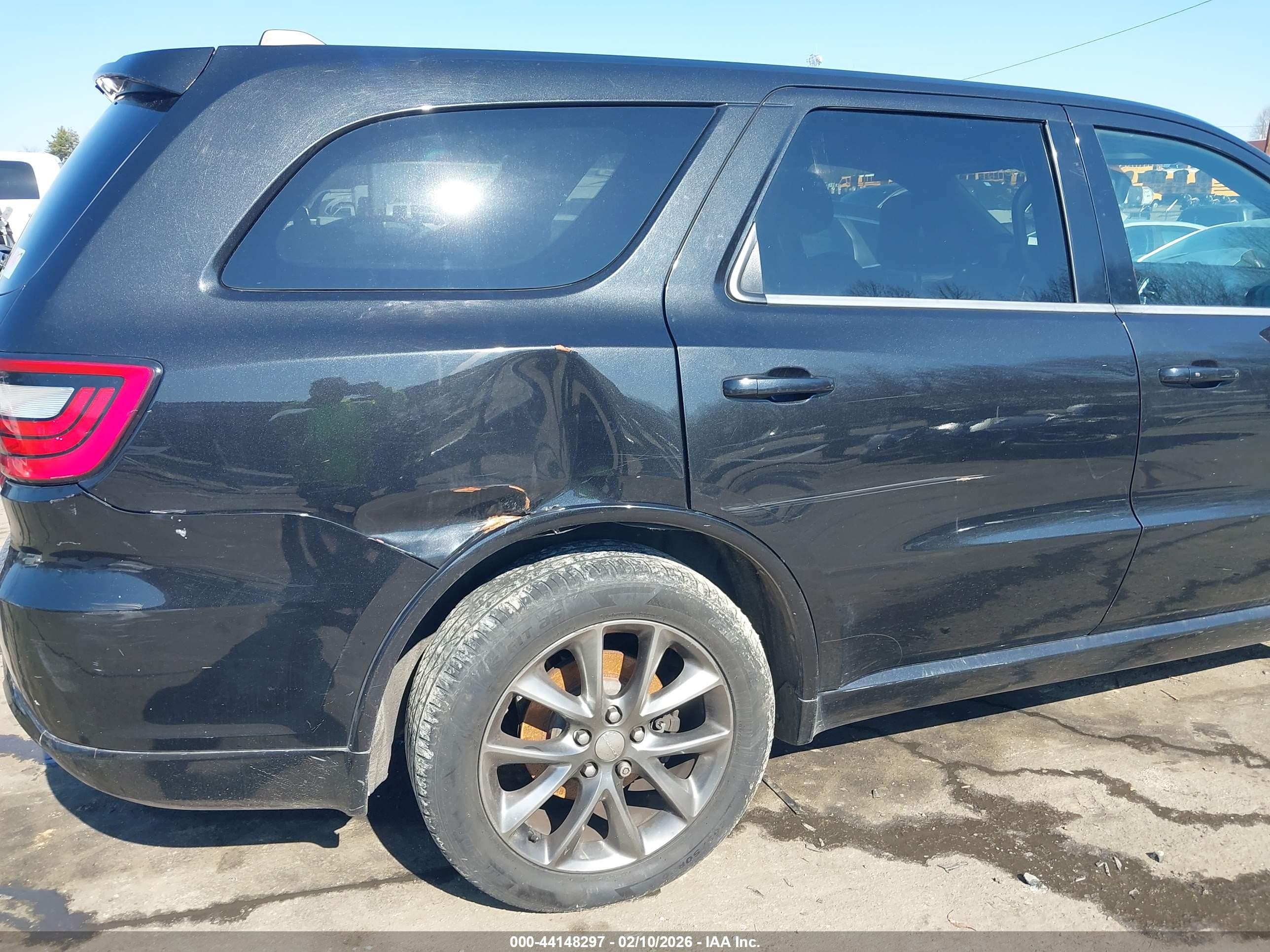 2014 Dodge Durango Sxt Черный vin: 1C4RDHAG4EC598752