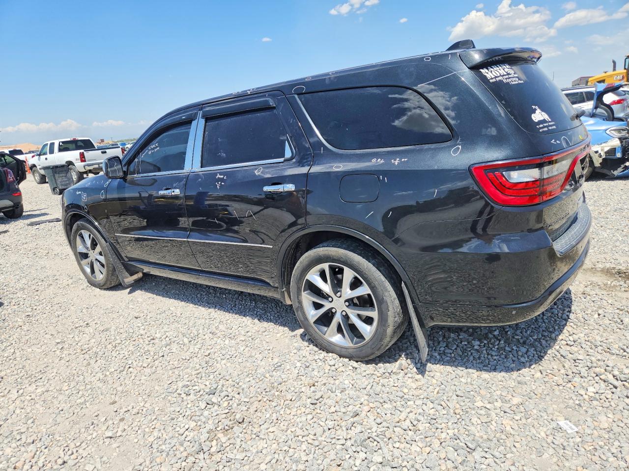 2015 Dodge Durango Sxt Black vin: 1C4RDHAG4FC100650