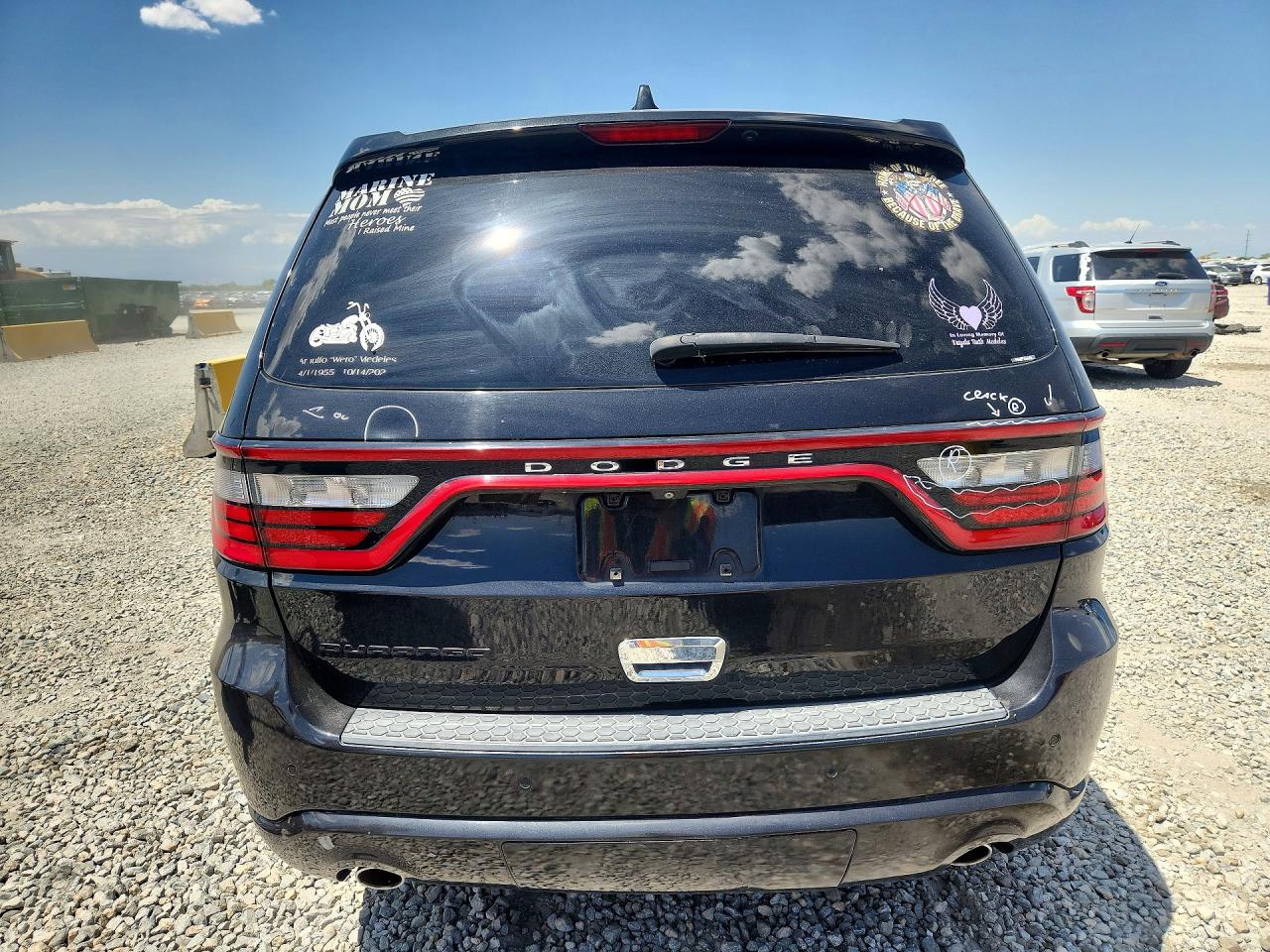 2015 Dodge Durango Sxt Black vin: 1C4RDHAG4FC100650