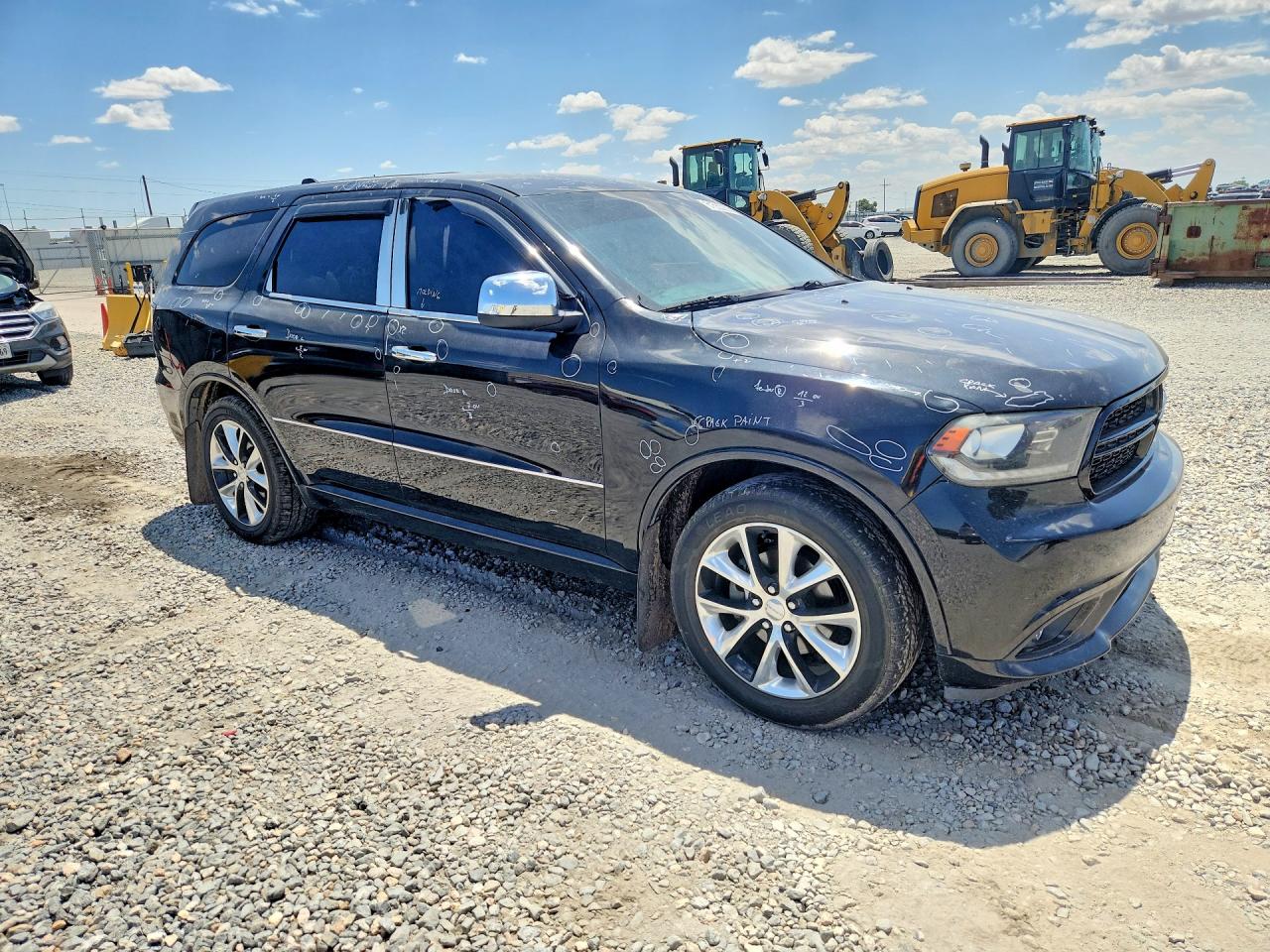 2015 Dodge Durango Sxt Black vin: 1C4RDHAG4FC100650
