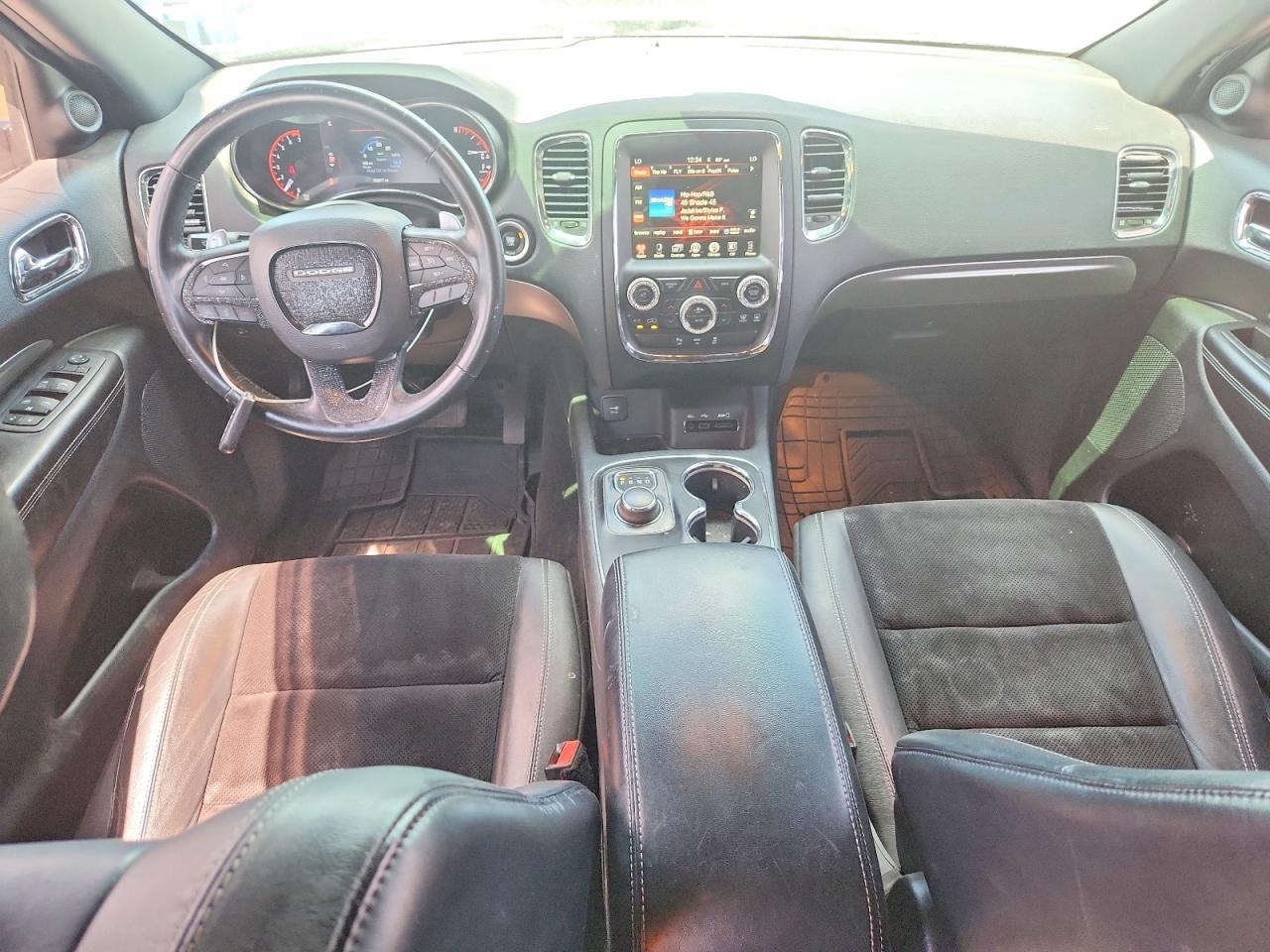 2015 Dodge Durango Sxt Black vin: 1C4RDHAG4FC100650
