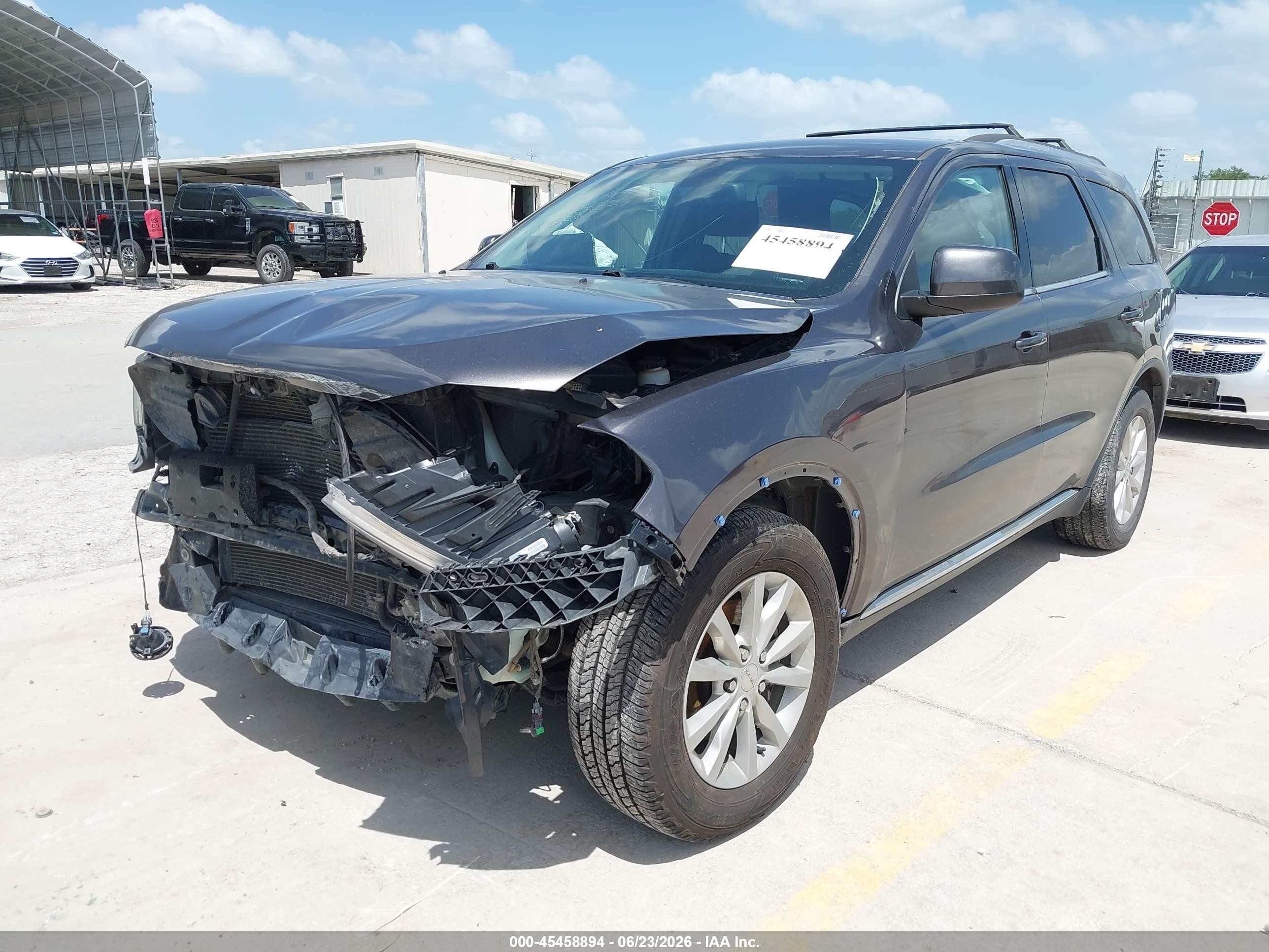 2015 Dodge Durango Sxt Серый vin: 1C4RDHAG4FC709124
