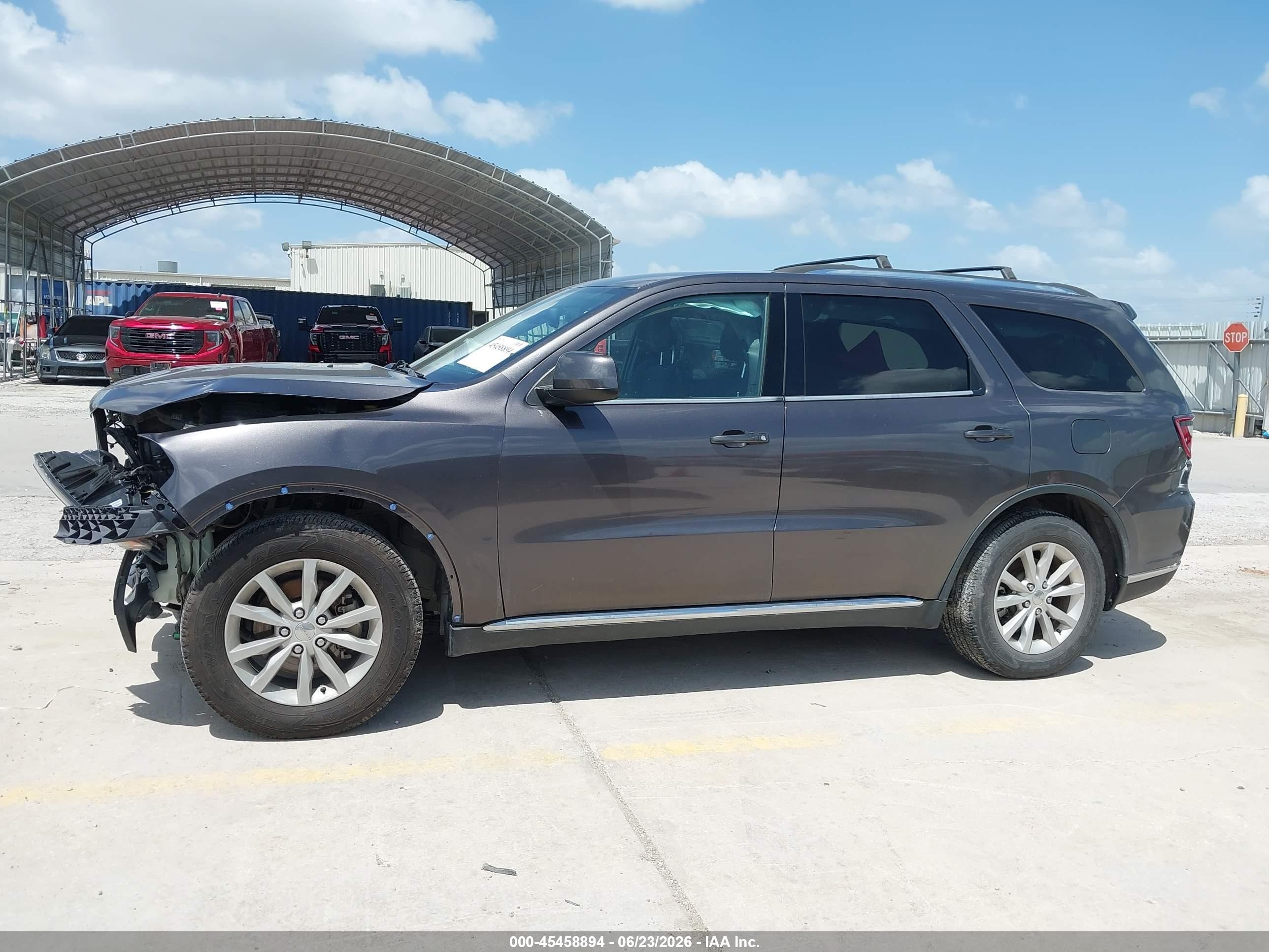 2015 Dodge Durango Sxt Серый vin: 1C4RDHAG4FC709124