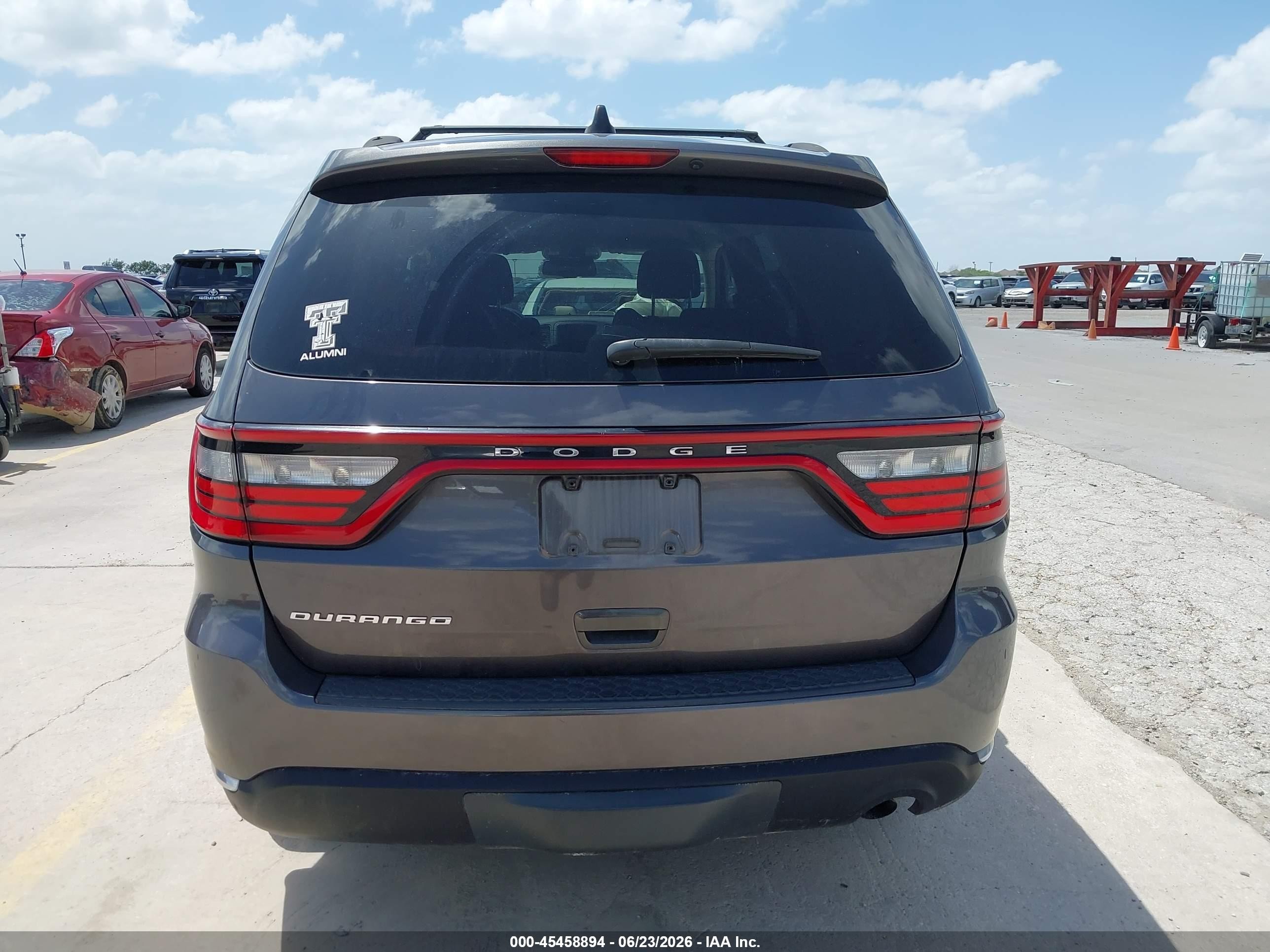 2015 Dodge Durango Sxt Серый vin: 1C4RDHAG4FC709124