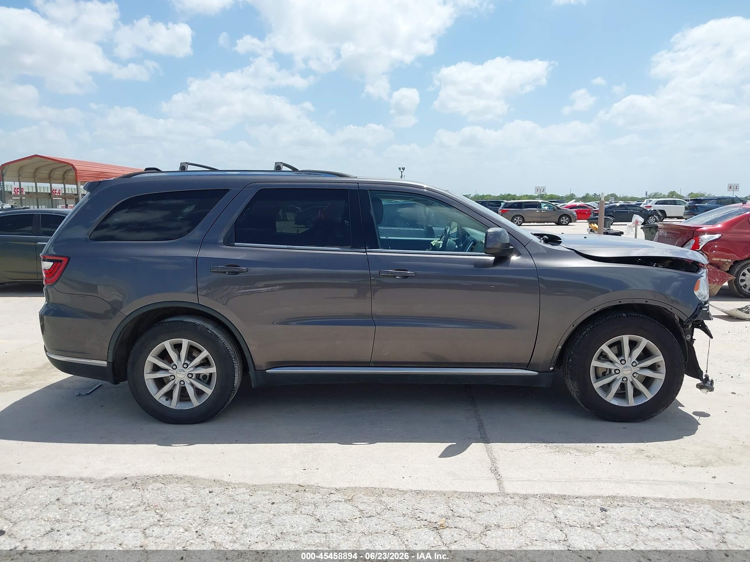 2015 Dodge Durango Sxt Серый vin: 1C4RDHAG4FC709124