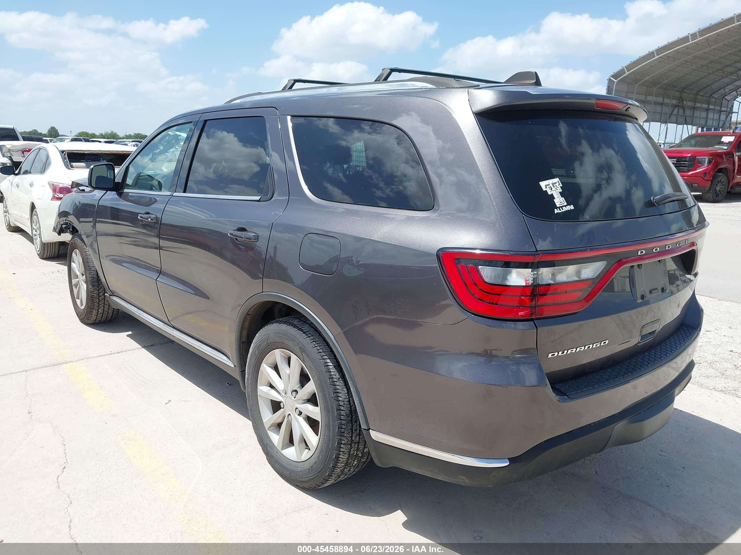 2015 Dodge Durango Sxt Серый vin: 1C4RDHAG4FC709124