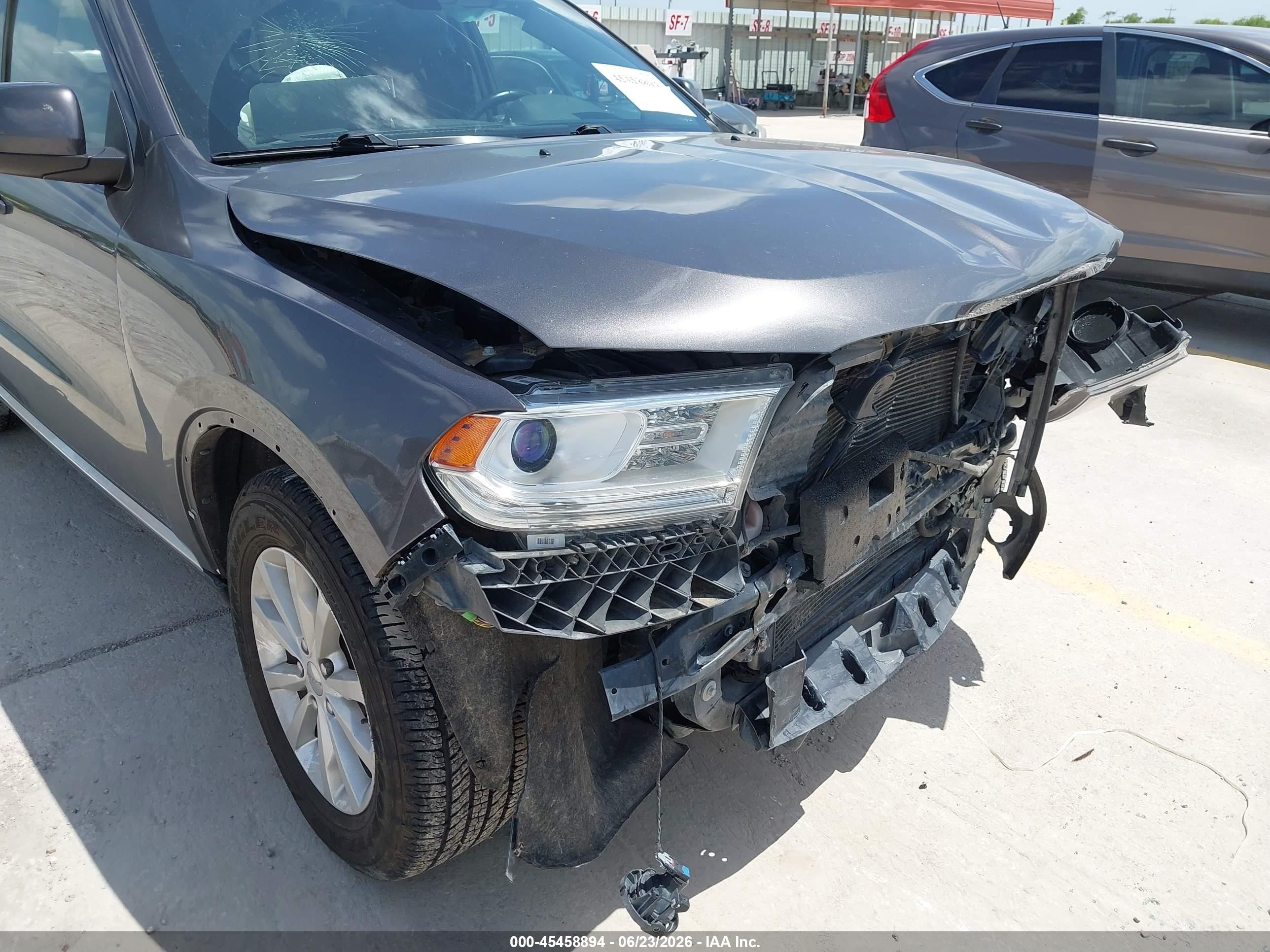2015 Dodge Durango Sxt Серый vin: 1C4RDHAG4FC709124