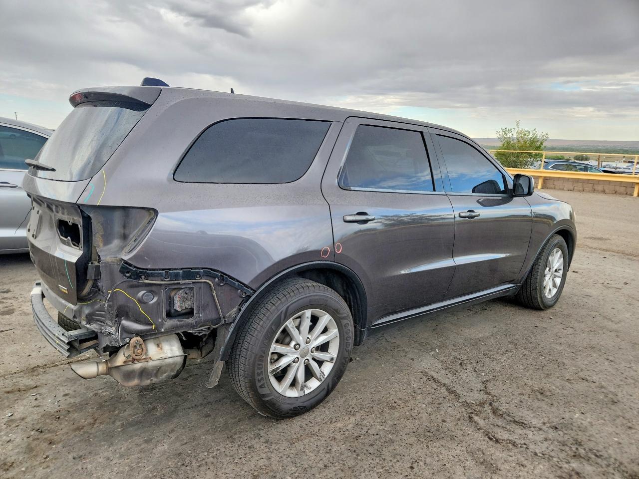 2015 Dodge Durango Sxt Gray vin: 1C4RDHAG4FC765922