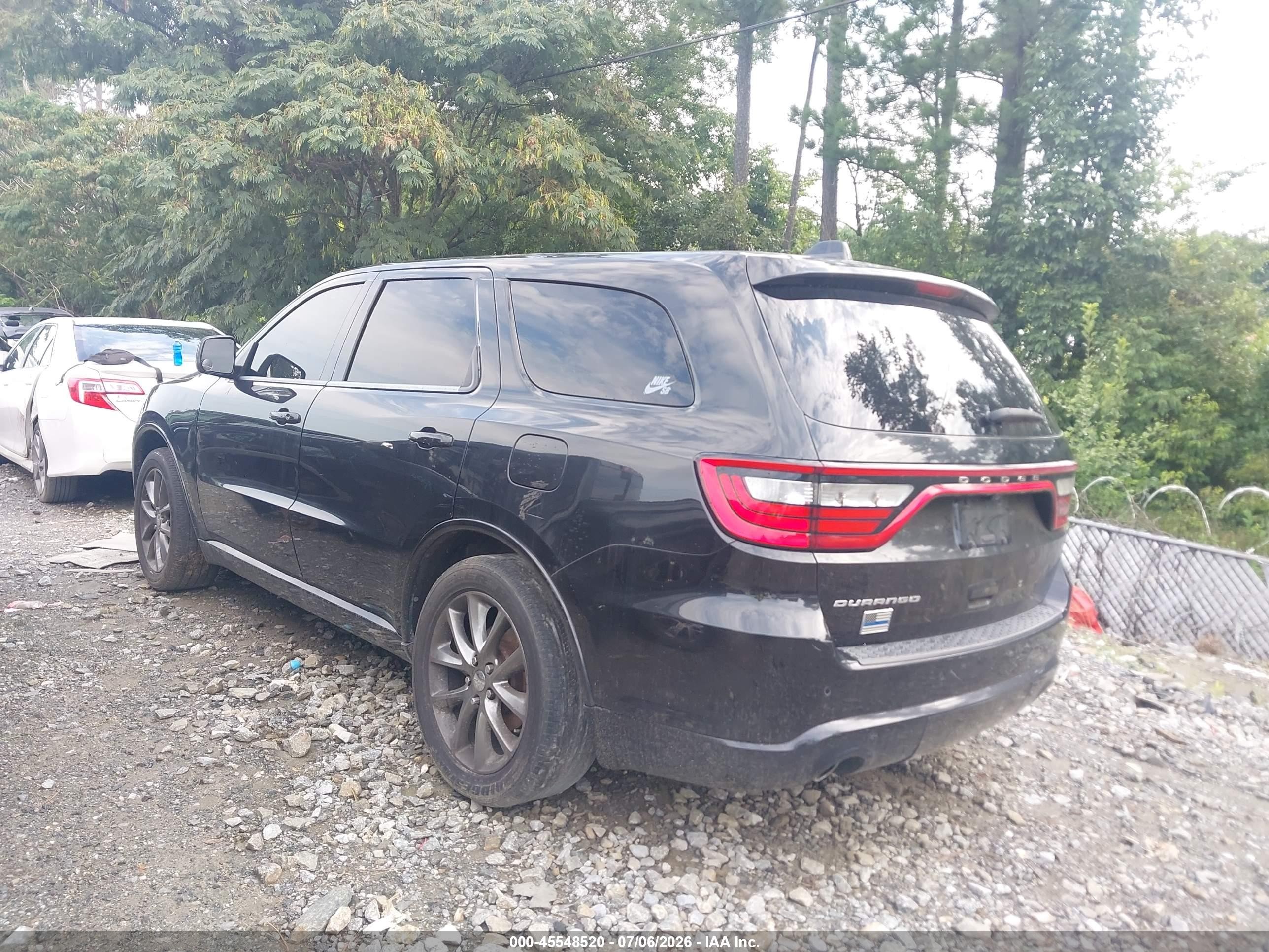 2015 Dodge Durango Sxt Черный vin: 1C4RDHAG4FC826556
