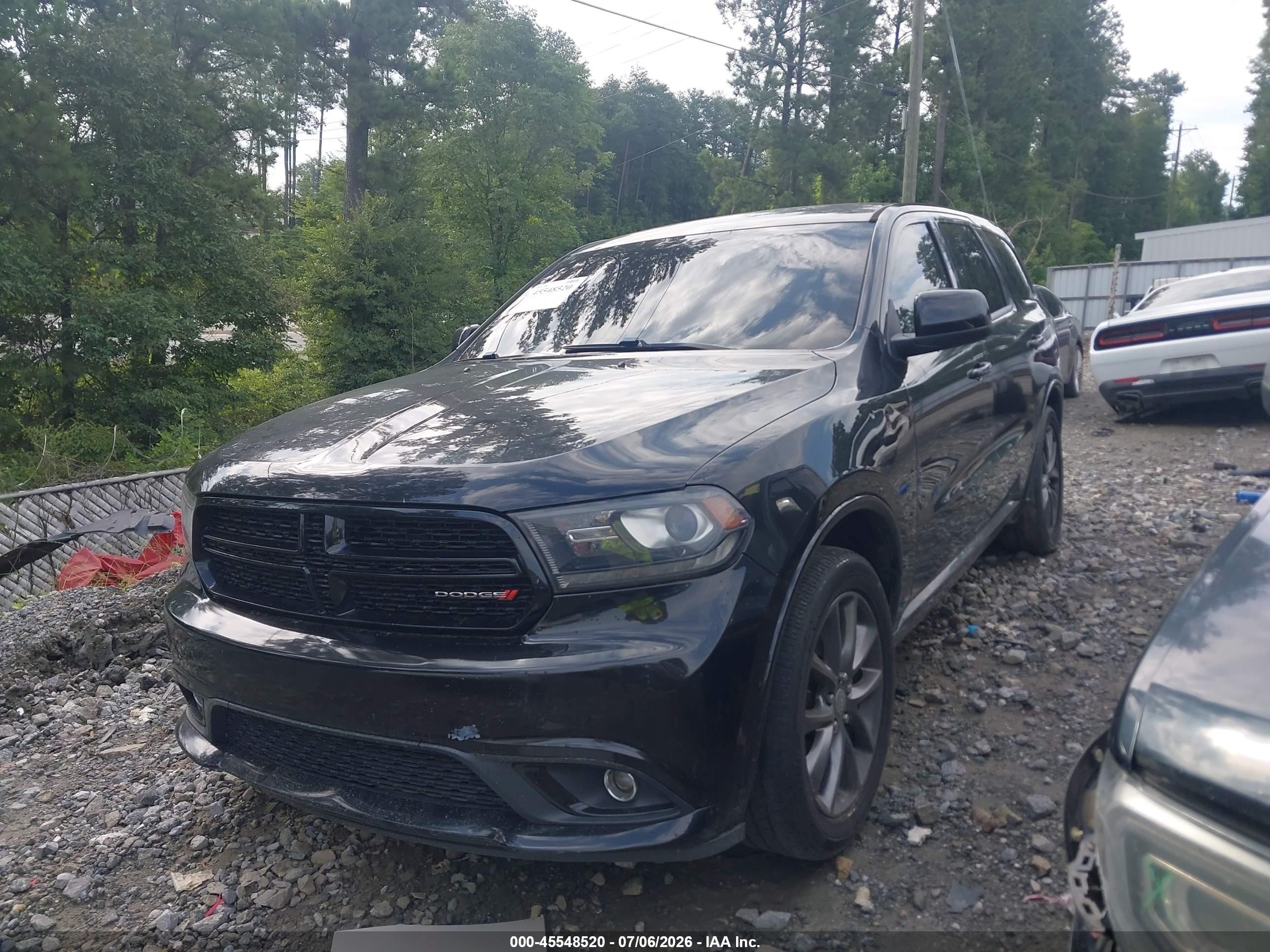 2015 Dodge Durango Sxt Черный vin: 1C4RDHAG4FC826556