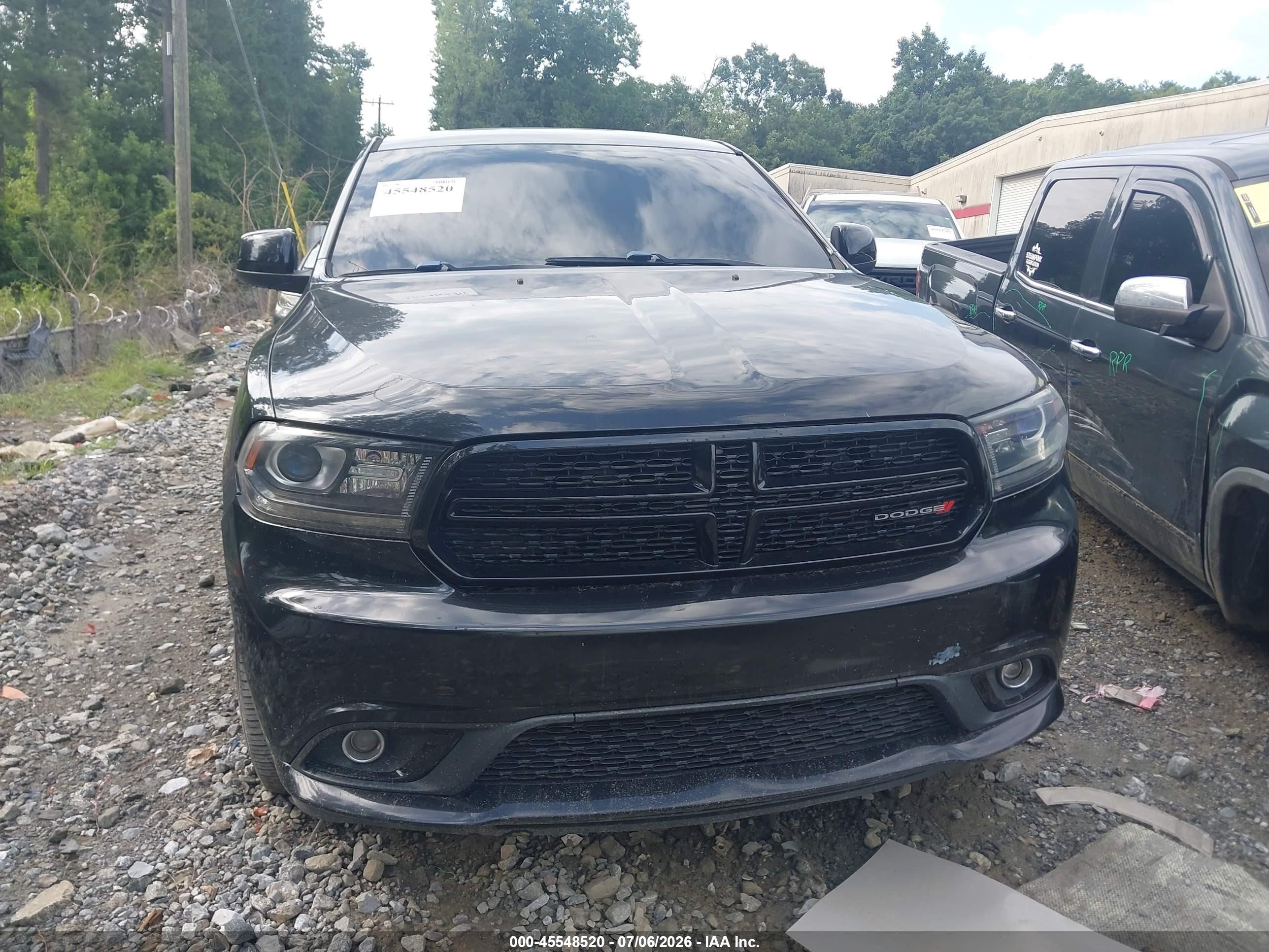 2015 Dodge Durango Sxt Черный vin: 1C4RDHAG4FC826556