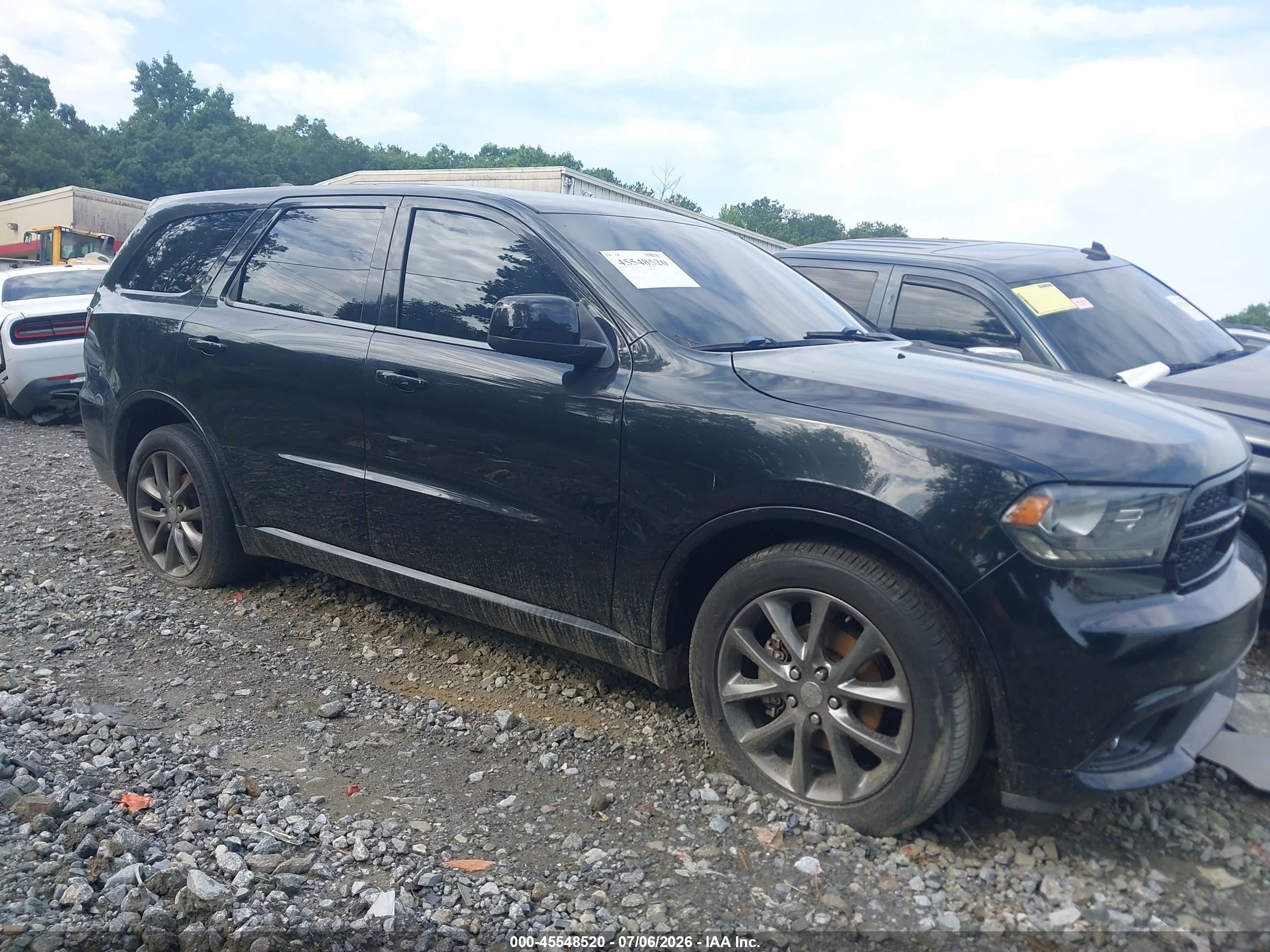 2015 Dodge Durango Sxt Черный vin: 1C4RDHAG4FC826556