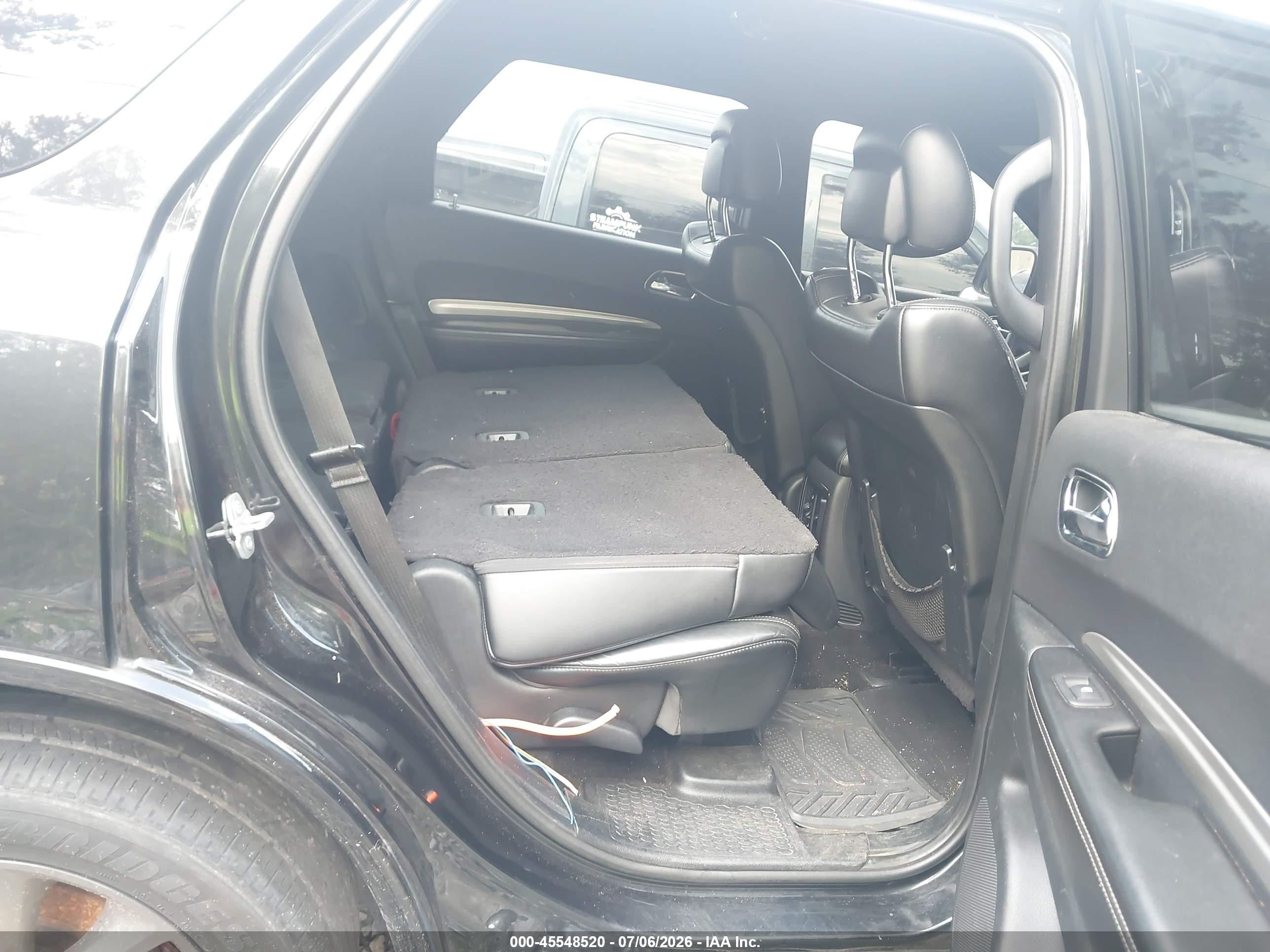 2015 Dodge Durango Sxt Черный vin: 1C4RDHAG4FC826556