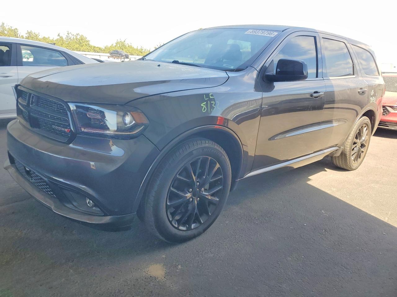 2015 Dodge Durango Sxt Gray vin: 1C4RDHAG4FC857743