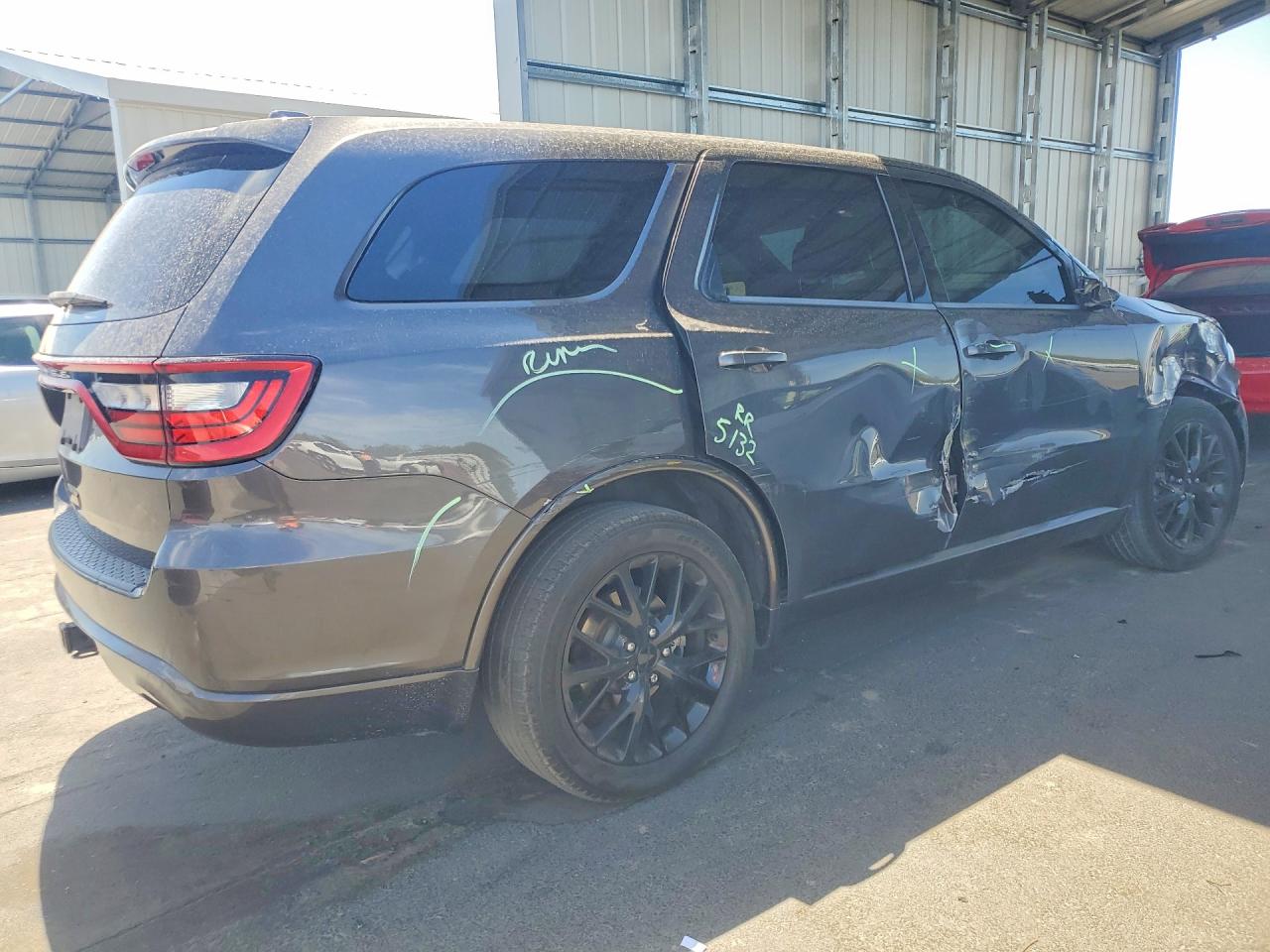 2015 Dodge Durango Sxt Gray vin: 1C4RDHAG4FC857743