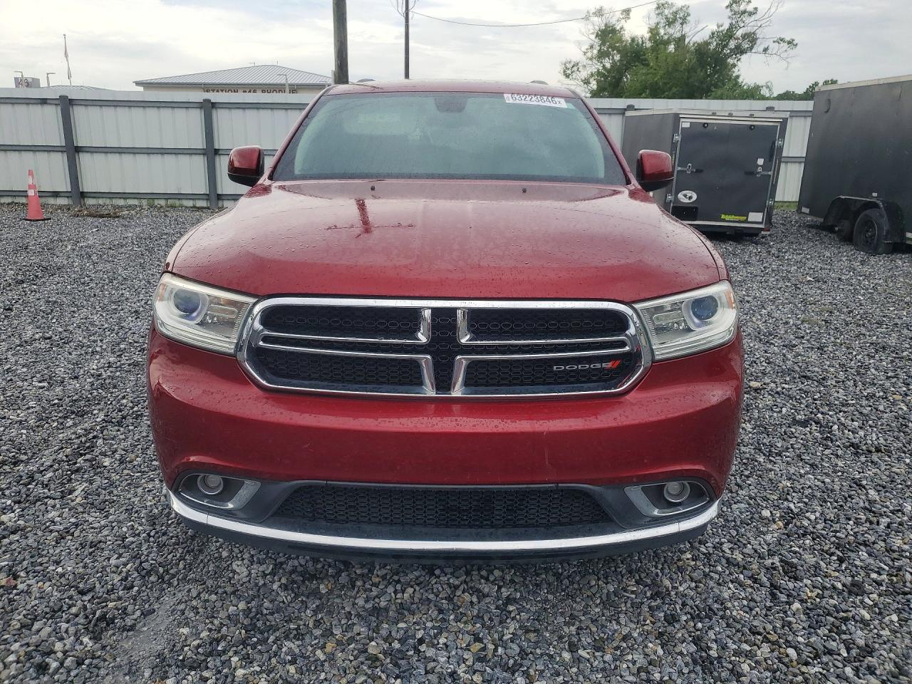 2015 Dodge Durango Sxt Burgundy vin: 1C4RDHAG4FC953128