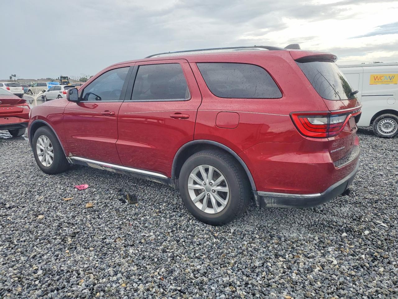 2015 Dodge Durango Sxt Burgundy vin: 1C4RDHAG4FC953128