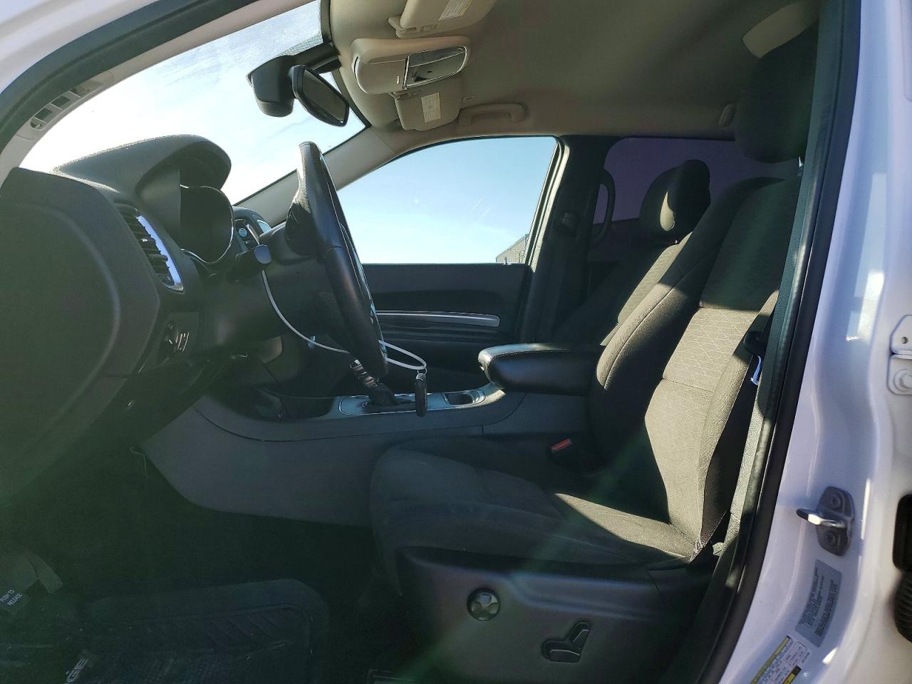 2018 Dodge Durango Sxt White vin: 1C4RDHAG4JC115125