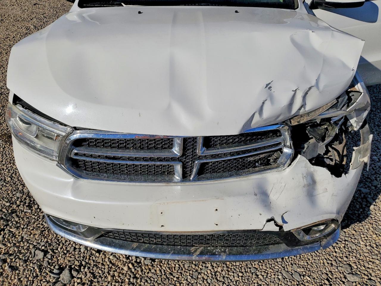 2018 Dodge Durango Sxt White vin: 1C4RDHAG4JC115125