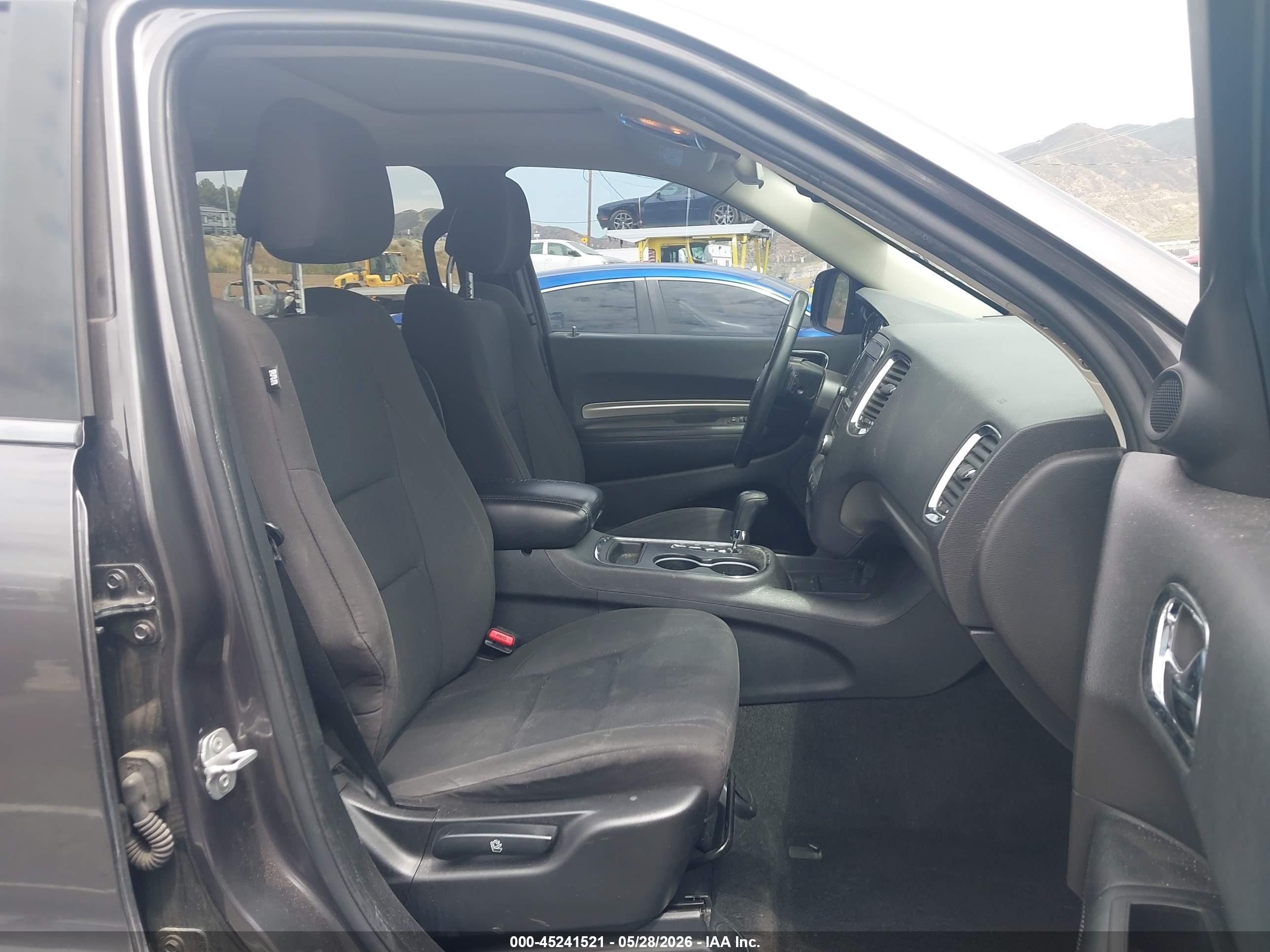 2013 Dodge Durango Sxt Gray vin: 1C4RDHAG5DC687633