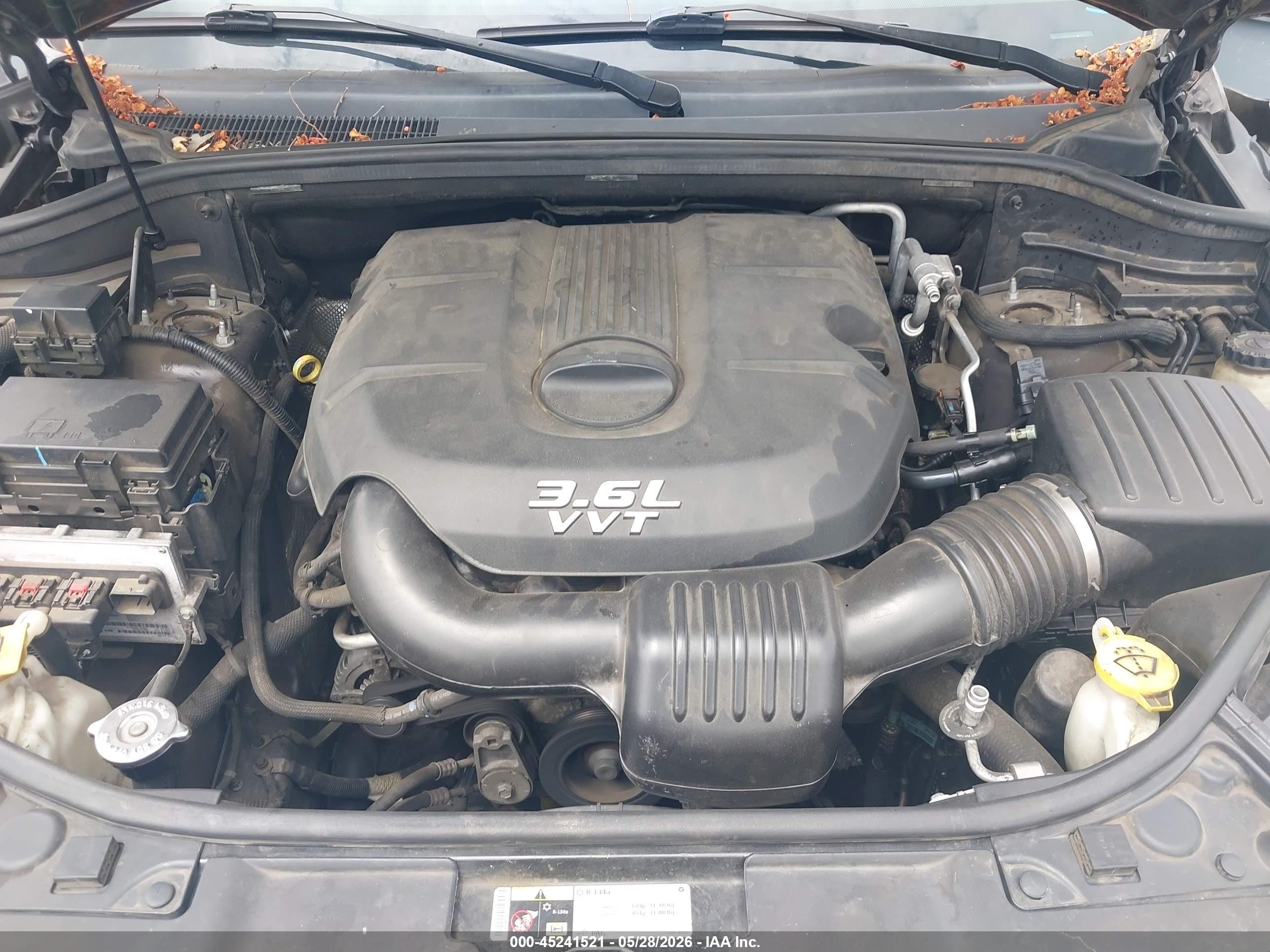 2013 Dodge Durango Sxt Gray vin: 1C4RDHAG5DC687633