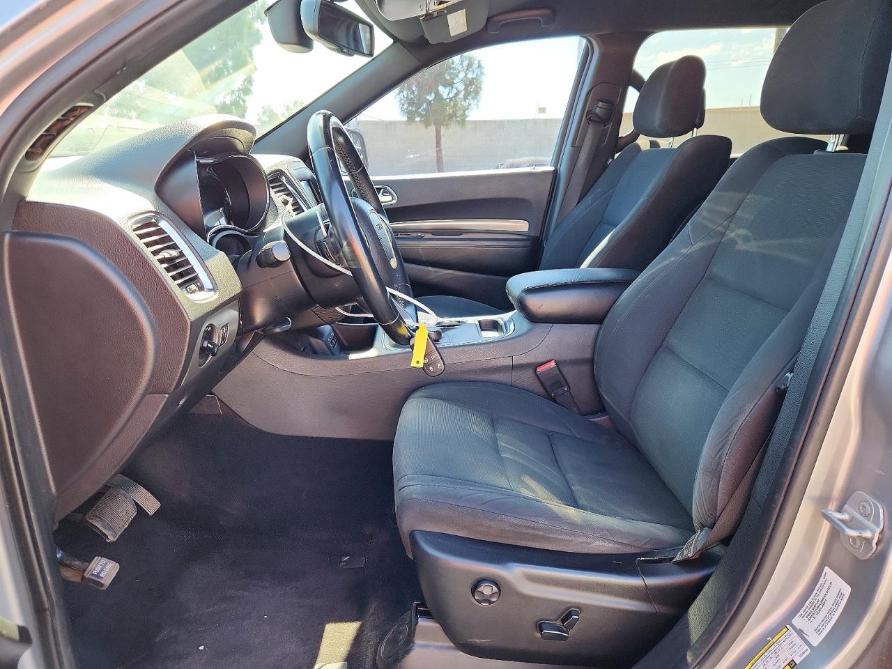 2014 Dodge Durango Sxt Silver vin: 1C4RDHAG5EC286455