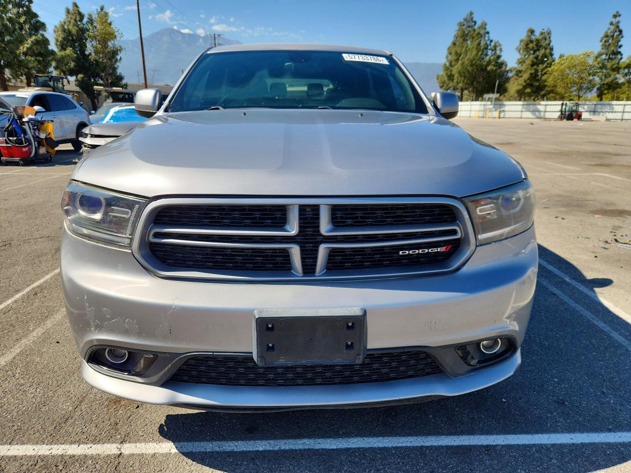 2014 Dodge Durango Sxt Silver vin: 1C4RDHAG5EC286455