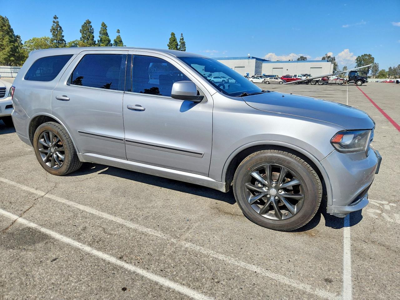 2014 Dodge Durango Sxt Silver vin: 1C4RDHAG5EC286455