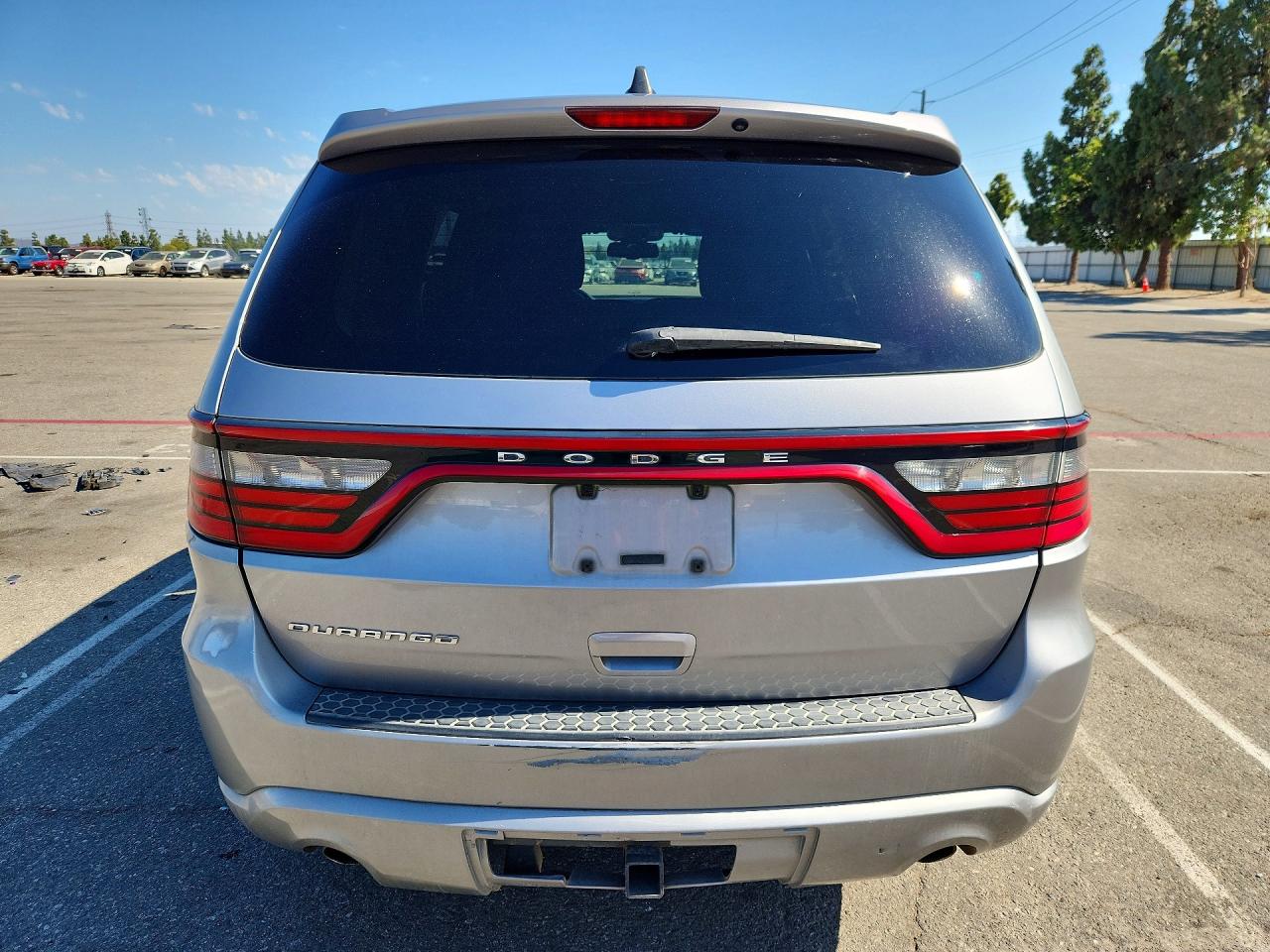 2014 Dodge Durango Sxt Silver vin: 1C4RDHAG5EC286455