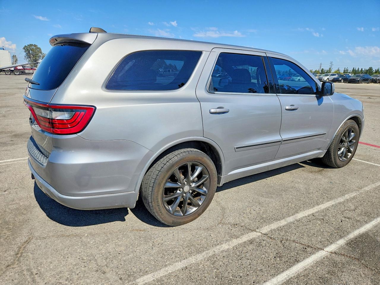 2014 Dodge Durango Sxt Silver vin: 1C4RDHAG5EC286455