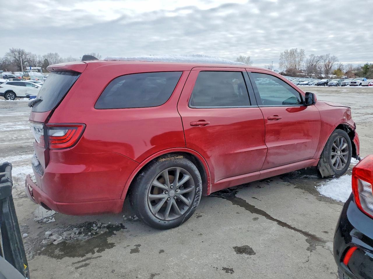 2014 Dodge Durango Sxt Красный vin: 1C4RDHAG5EC370260