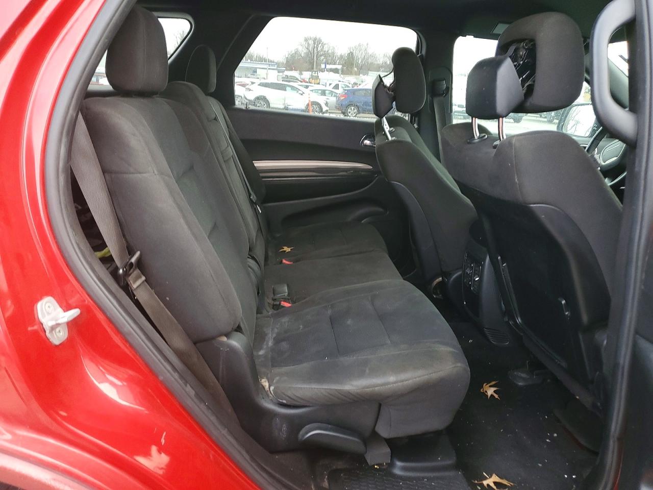 2014 Dodge Durango Sxt Красный vin: 1C4RDHAG5EC370260
