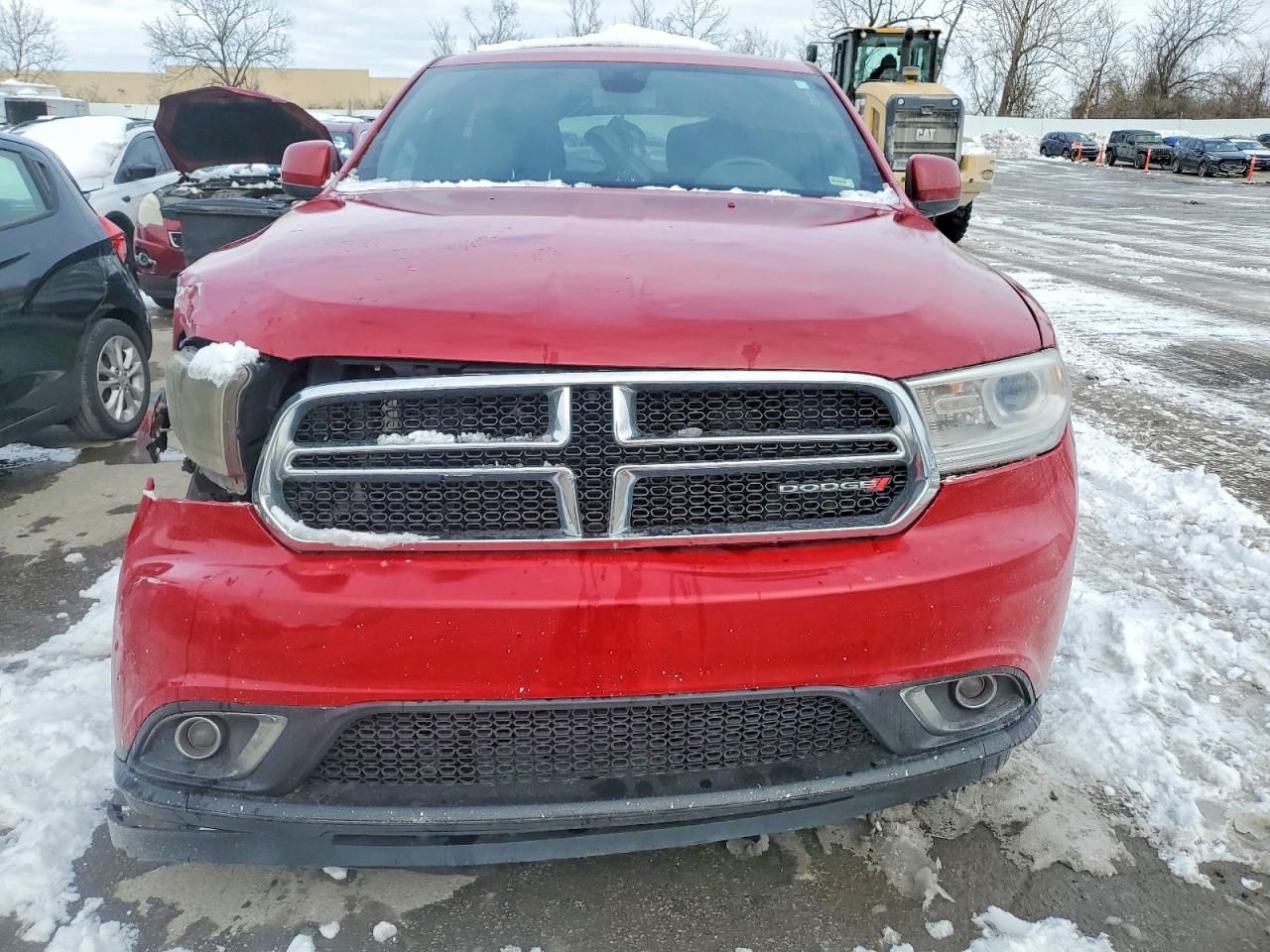 2014 Dodge Durango Sxt Красный vin: 1C4RDHAG5EC370260