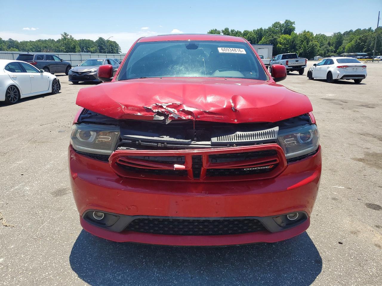 2014 Dodge Durango Sxt Red vin: 1C4RDHAG5EC561256