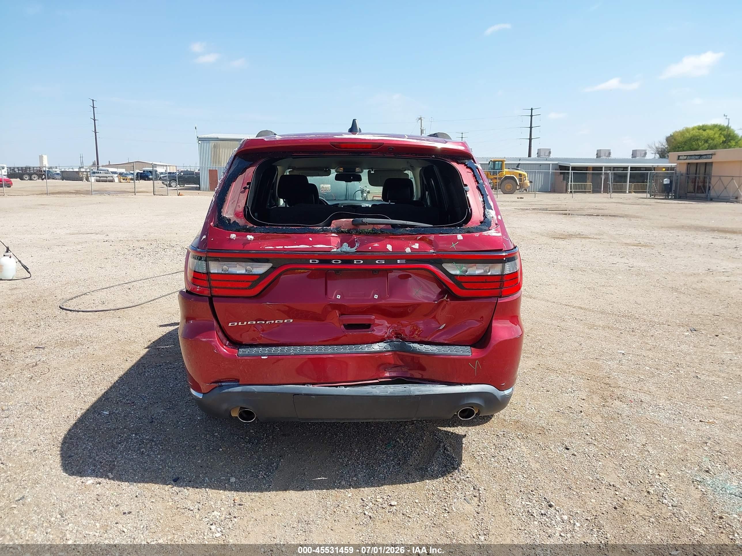 2014 Dodge Durango Sxt Red vin: 1C4RDHAG5EC975475