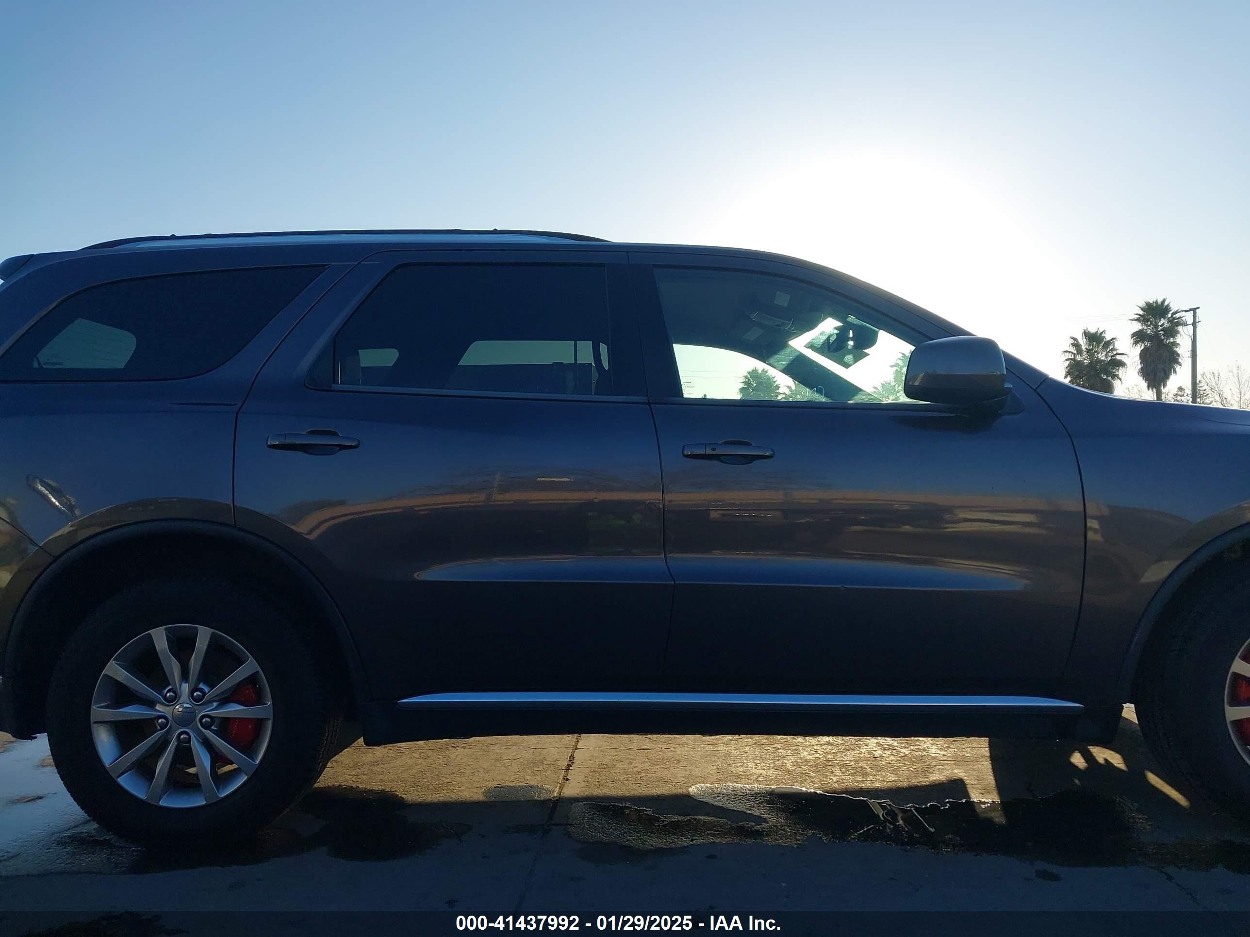 2016 Dodge Durango Sxt Gray vin: 1C4RDHAG5GC424384