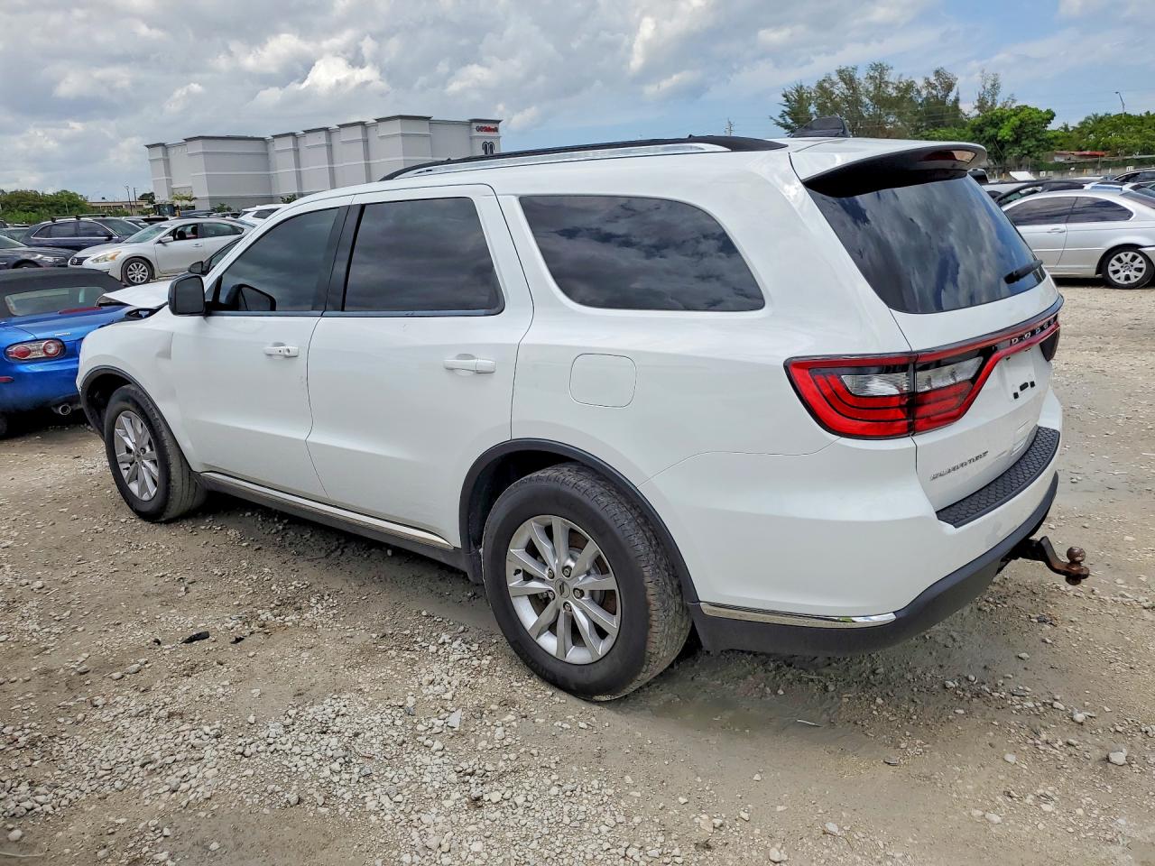 2023 Dodge Durango Sxt Белый vin: 1C4RDHAG5PC685336