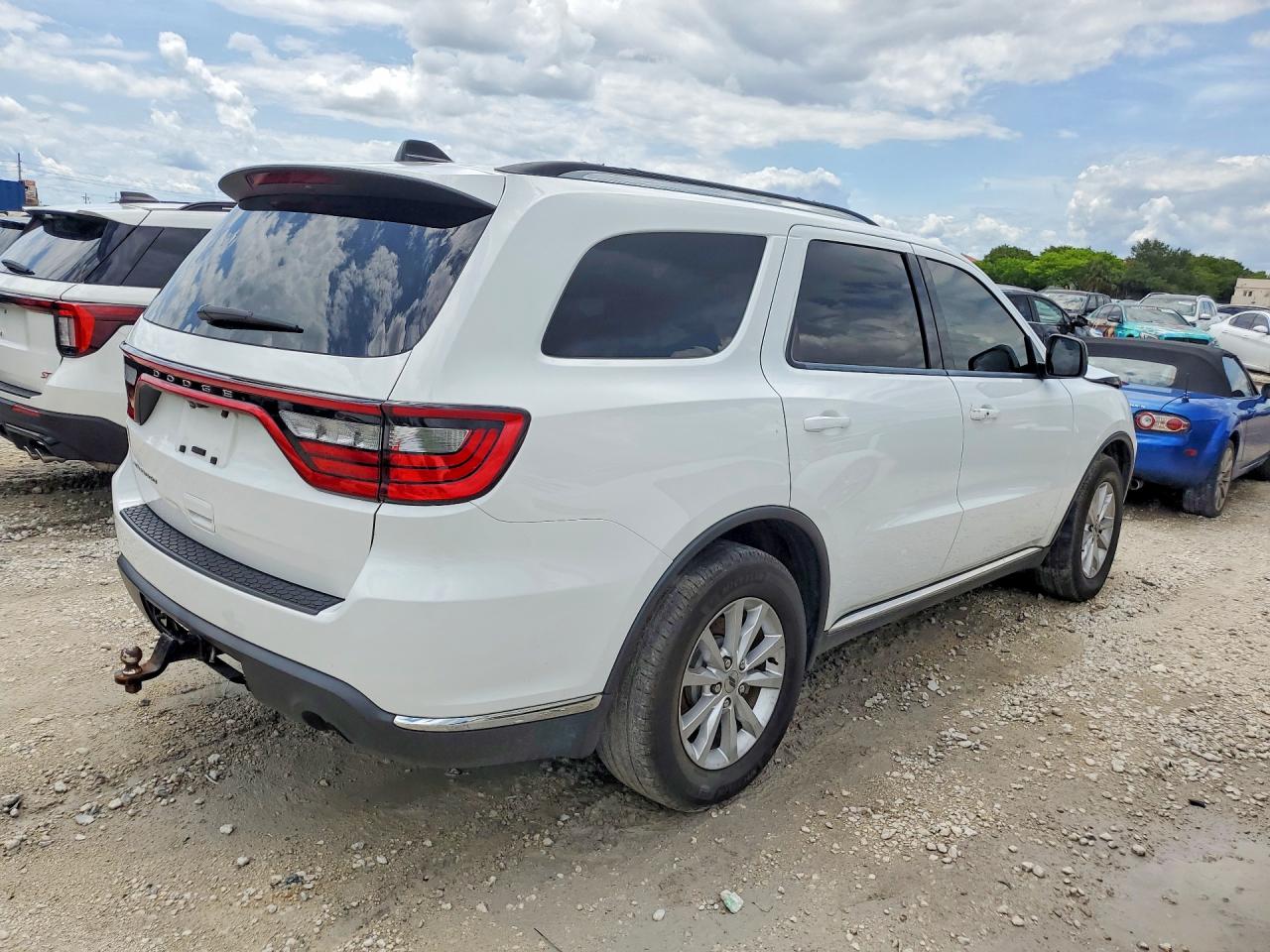 2023 Dodge Durango Sxt Белый vin: 1C4RDHAG5PC685336