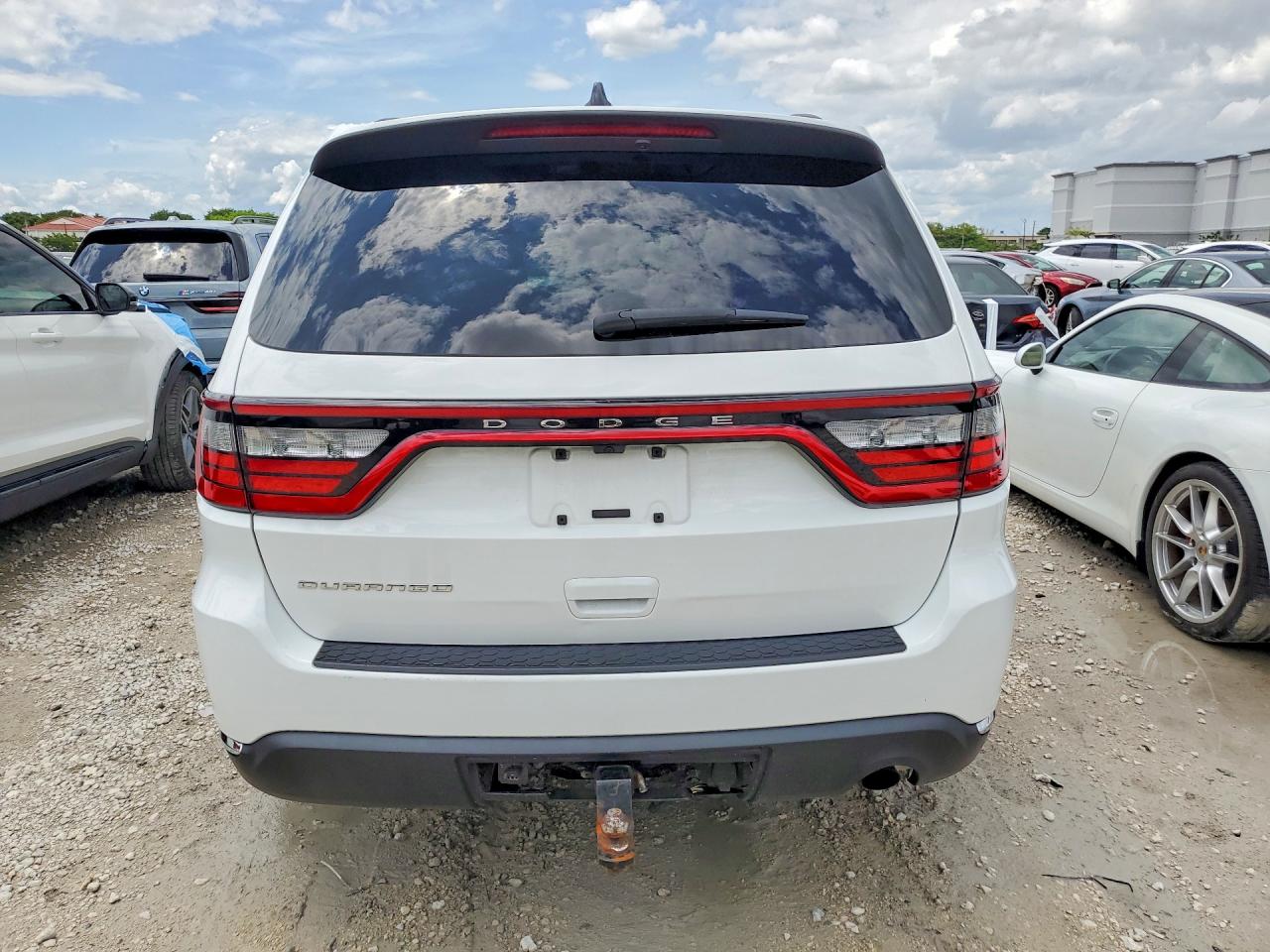 2023 Dodge Durango Sxt Белый vin: 1C4RDHAG5PC685336